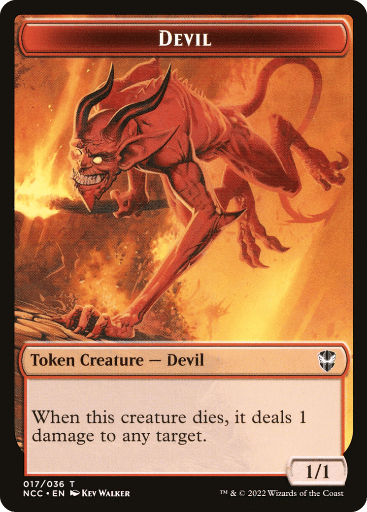 Devil — New Capenna Commander — Magic: The Gathering