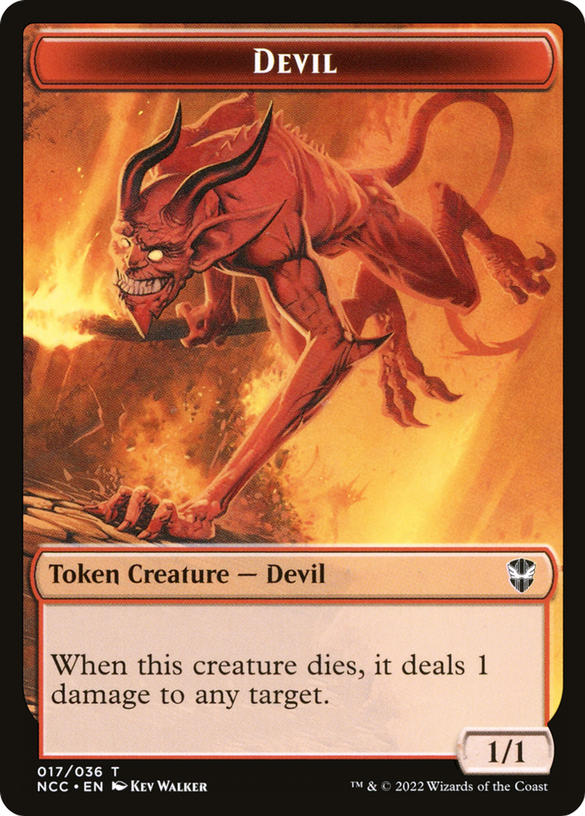 Devil — New Capenna Commander — Magic: The Gathering