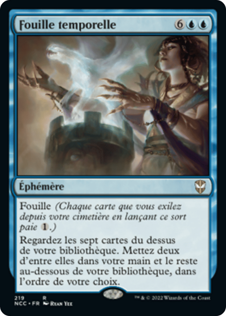 Fouille temporelle — New Capenna Commander — Magic: The Gathering