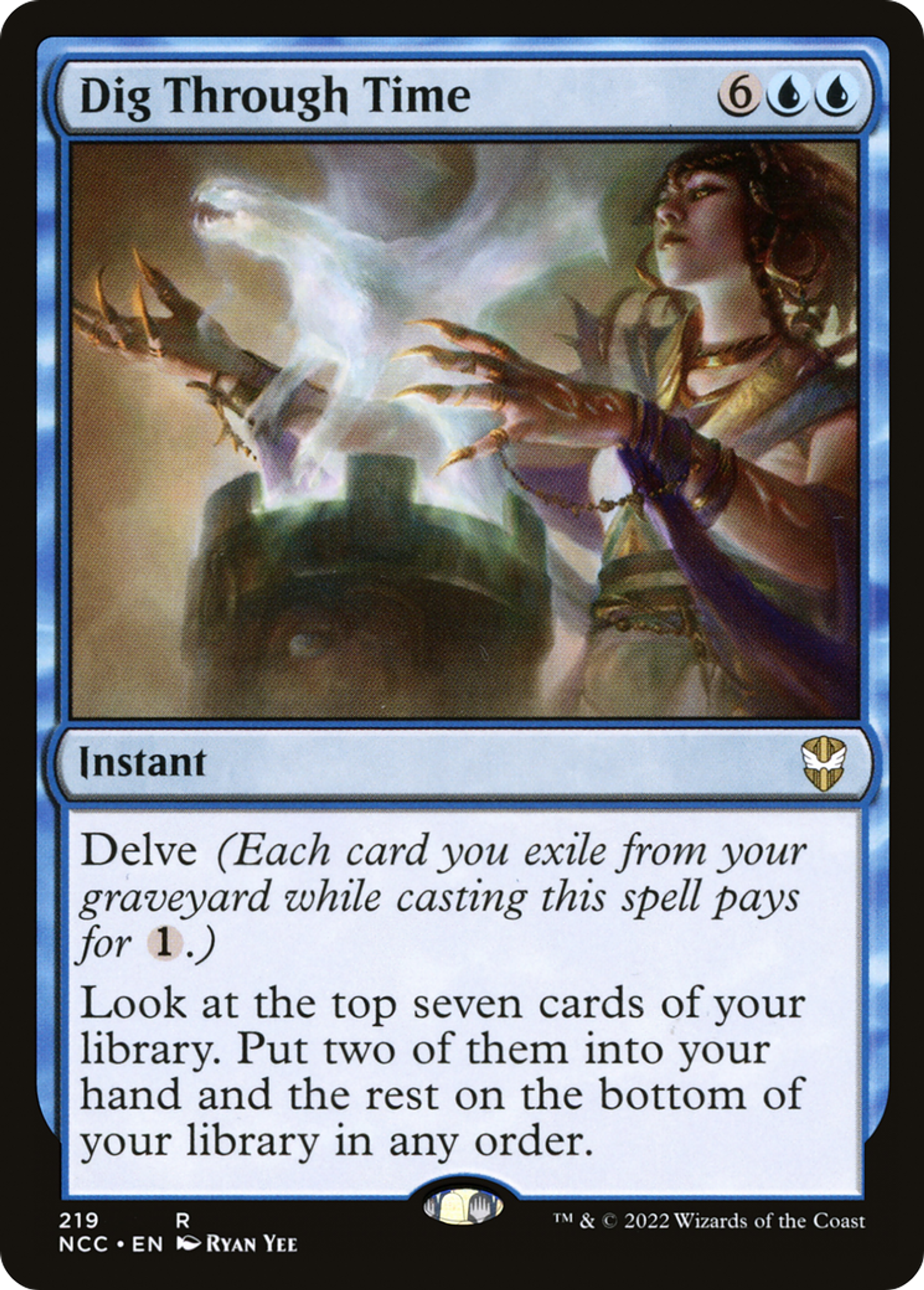Fouille temporelle — New Capenna Commander — Magic: The Gathering