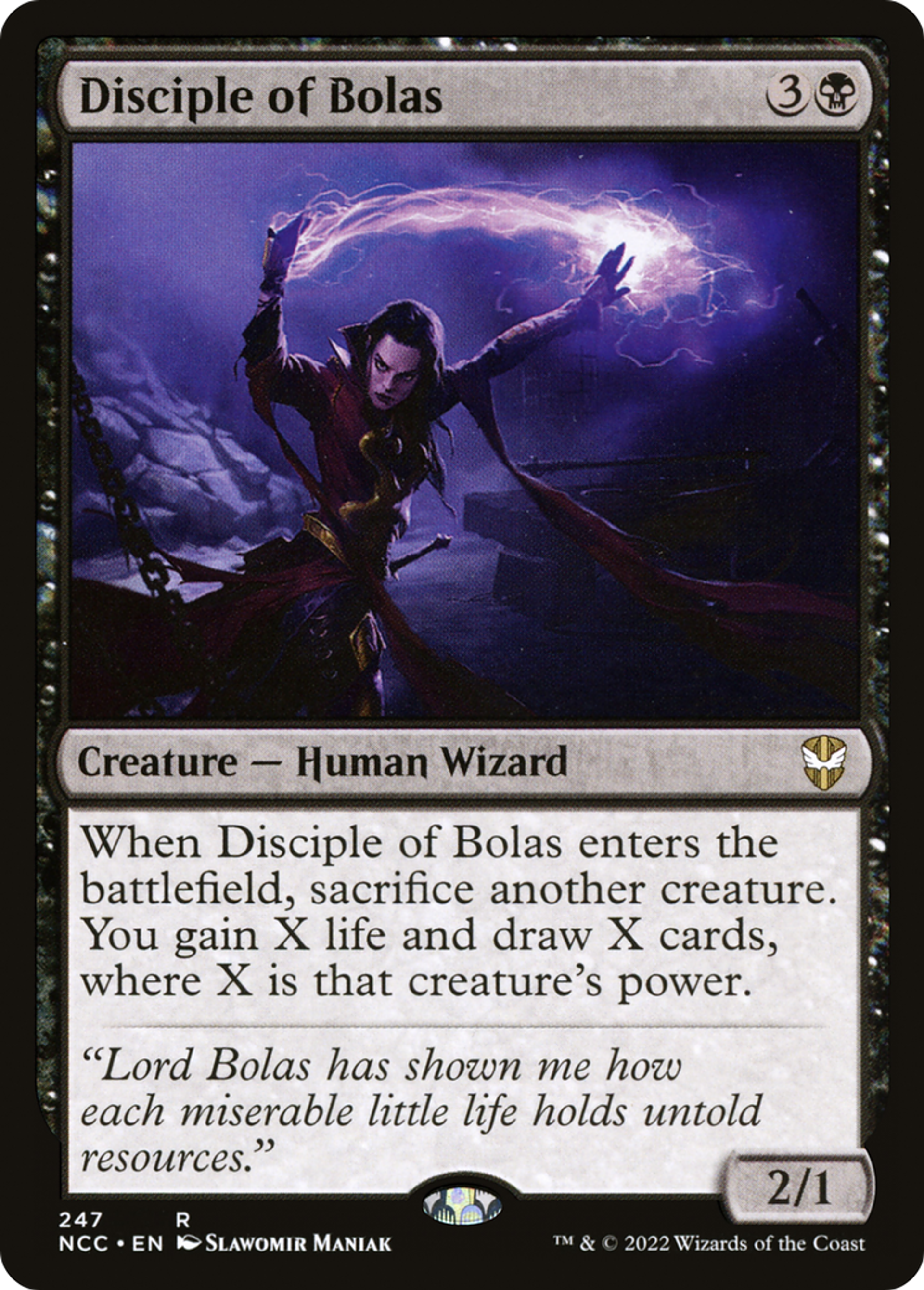 Disciple of Bolas — New Capenna Commander — Magic: The Gathering