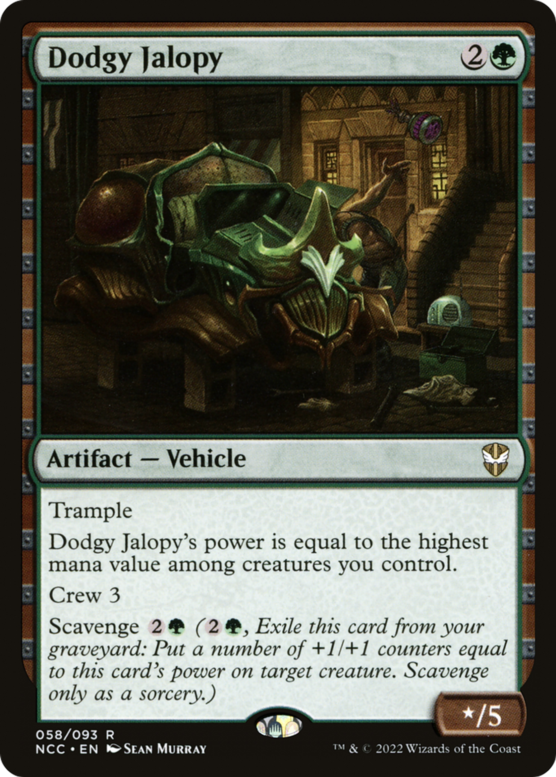 Tacot délabré — New Capenna Commander — Magic: The Gathering