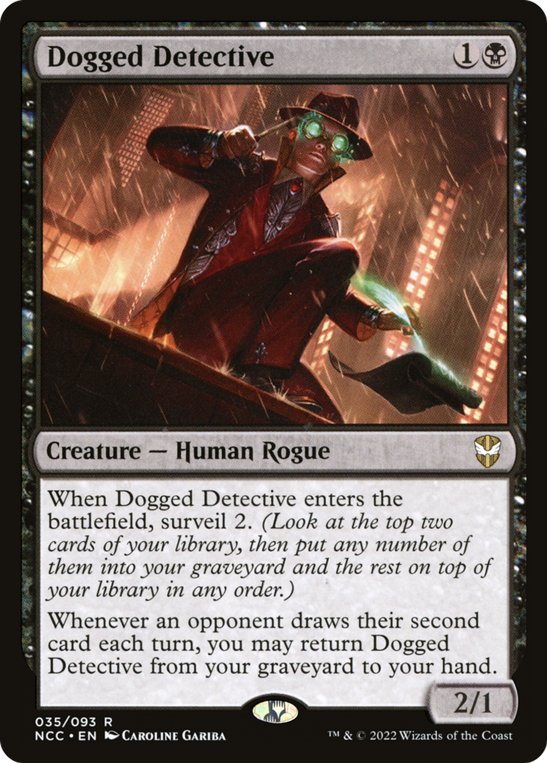 Dogged Detective — New Capenna Commander — Magic: The Gathering