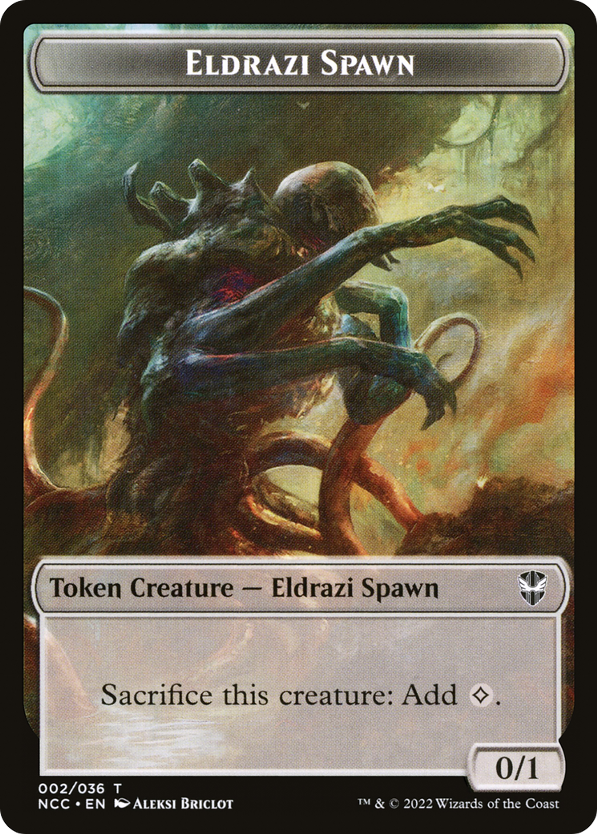 Eldrazi Spawn — New Capenna Commander — Magic: The Gathering