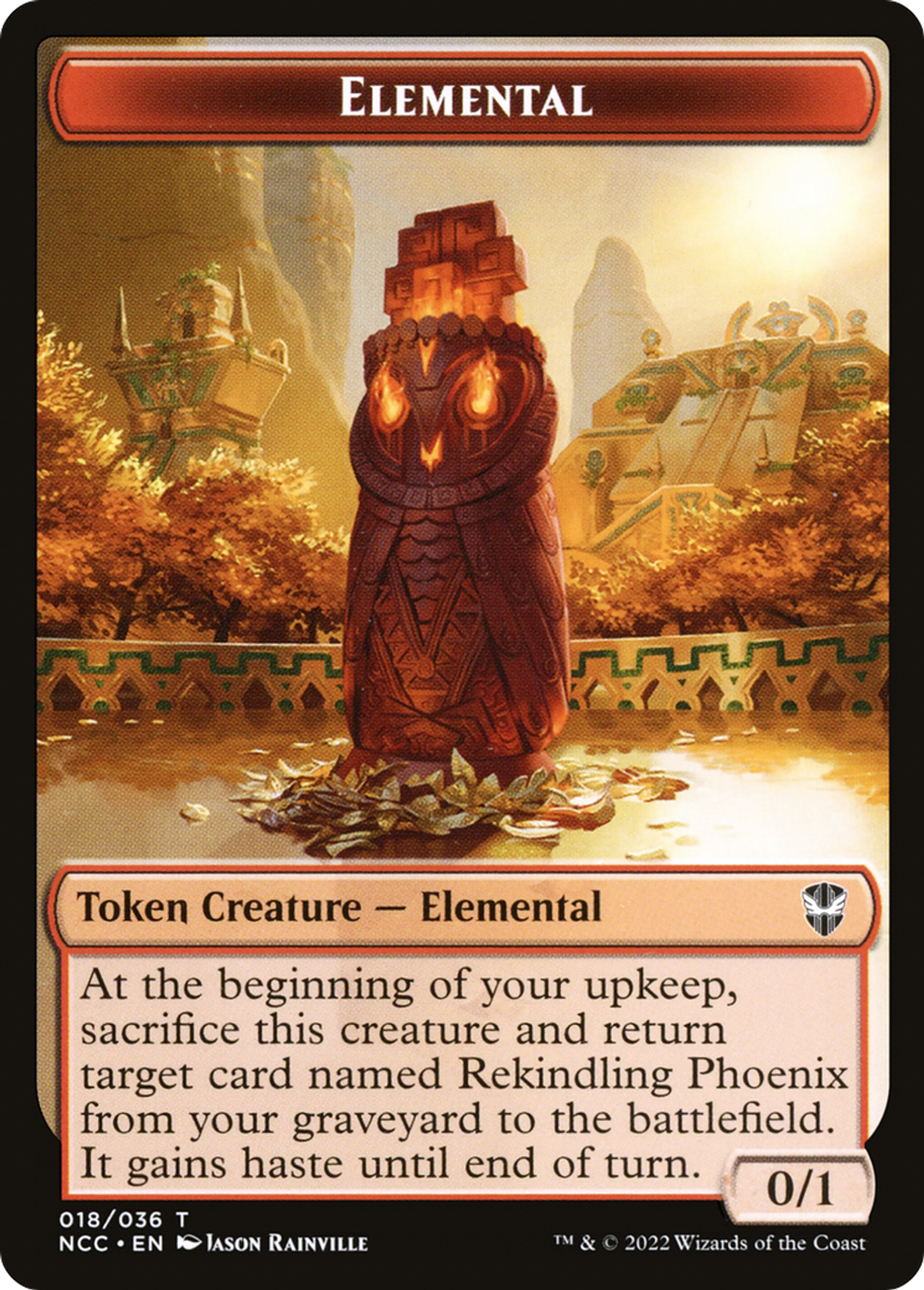 Elemental — New Capenna Commander — Magic: The Gathering
