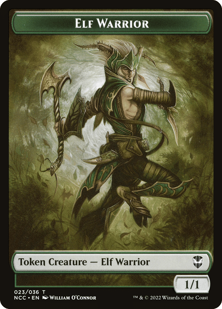 Elf Warrior — New Capenna Commander — Magic: The Gathering