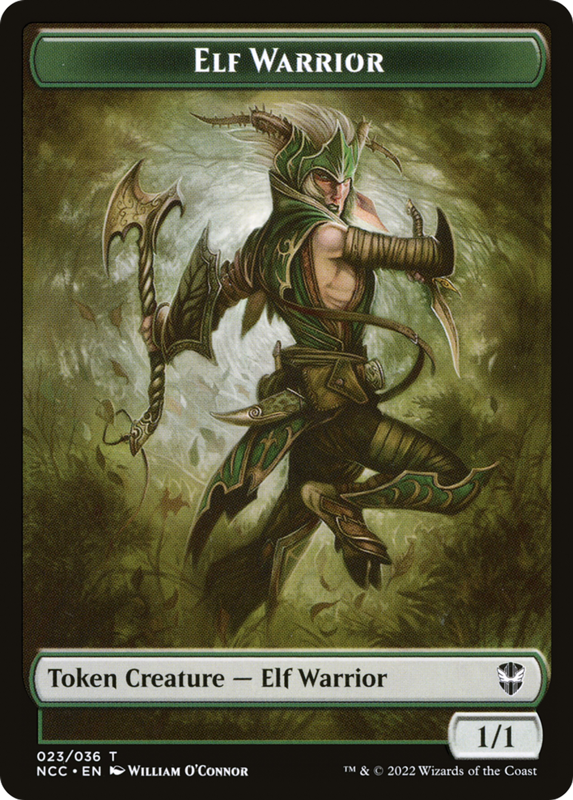 Elf Warrior — New Capenna Commander — Magic: The Gathering