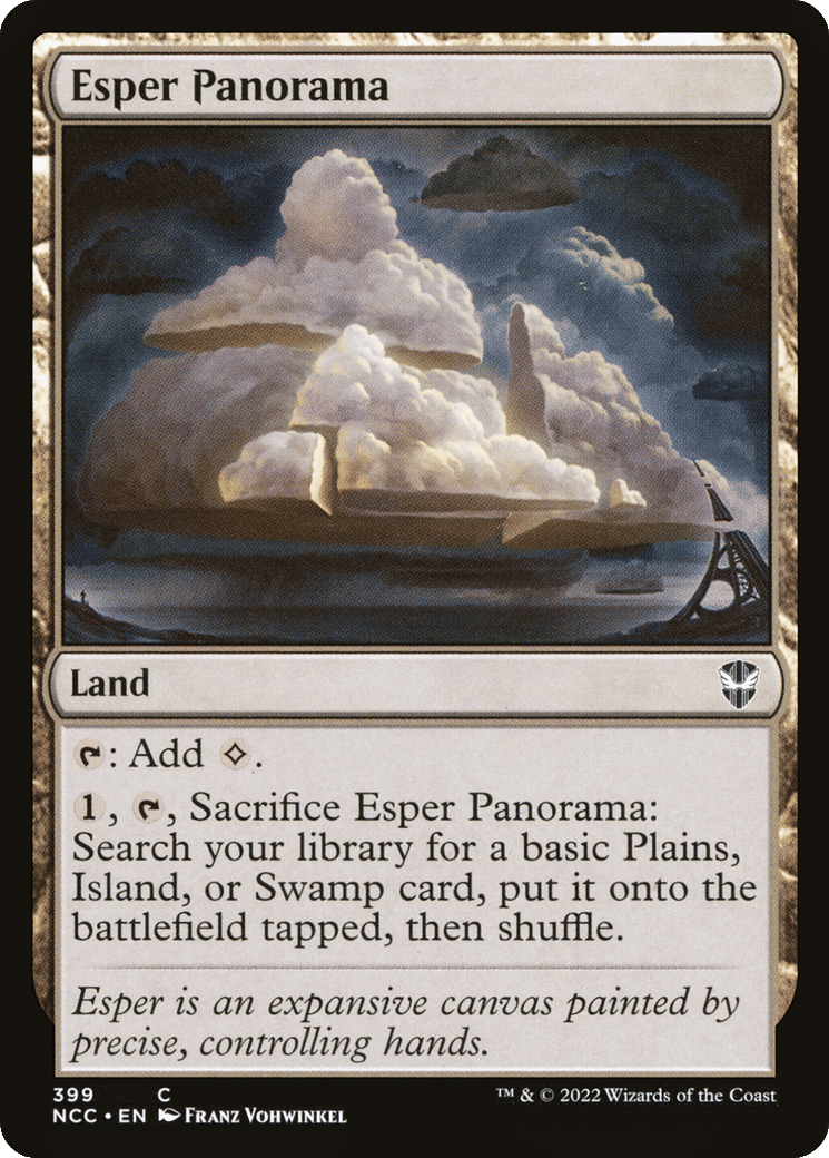 Esper Panorama — New Capenna Commander — Magic: The Gathering