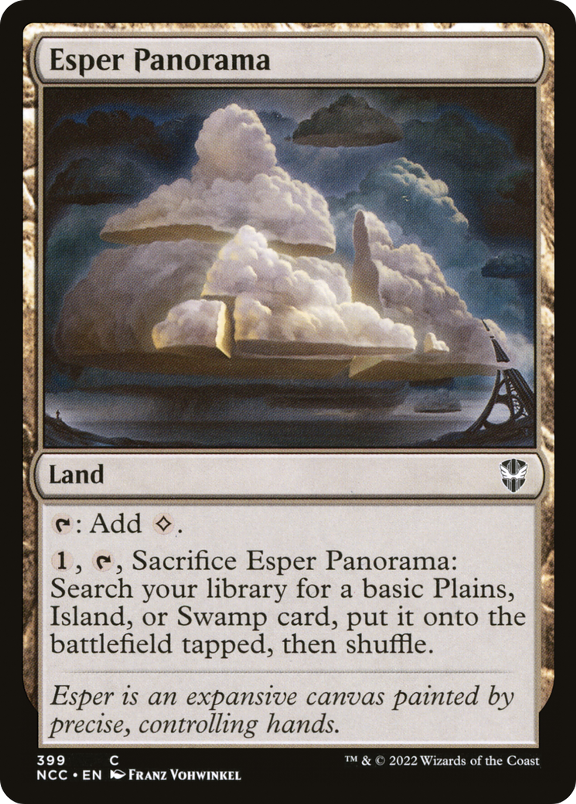 Esper Panorama — New Capenna Commander — Magic: The Gathering