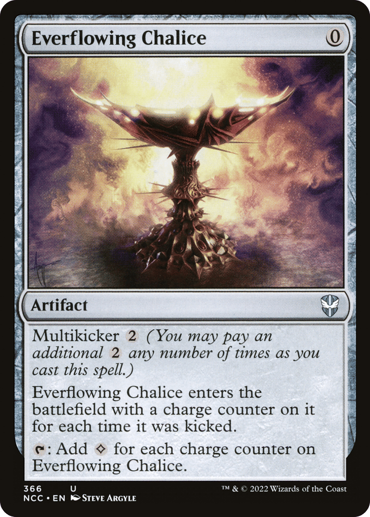 Everflowing Chalice — New Capenna Commander — Magic: The Gathering