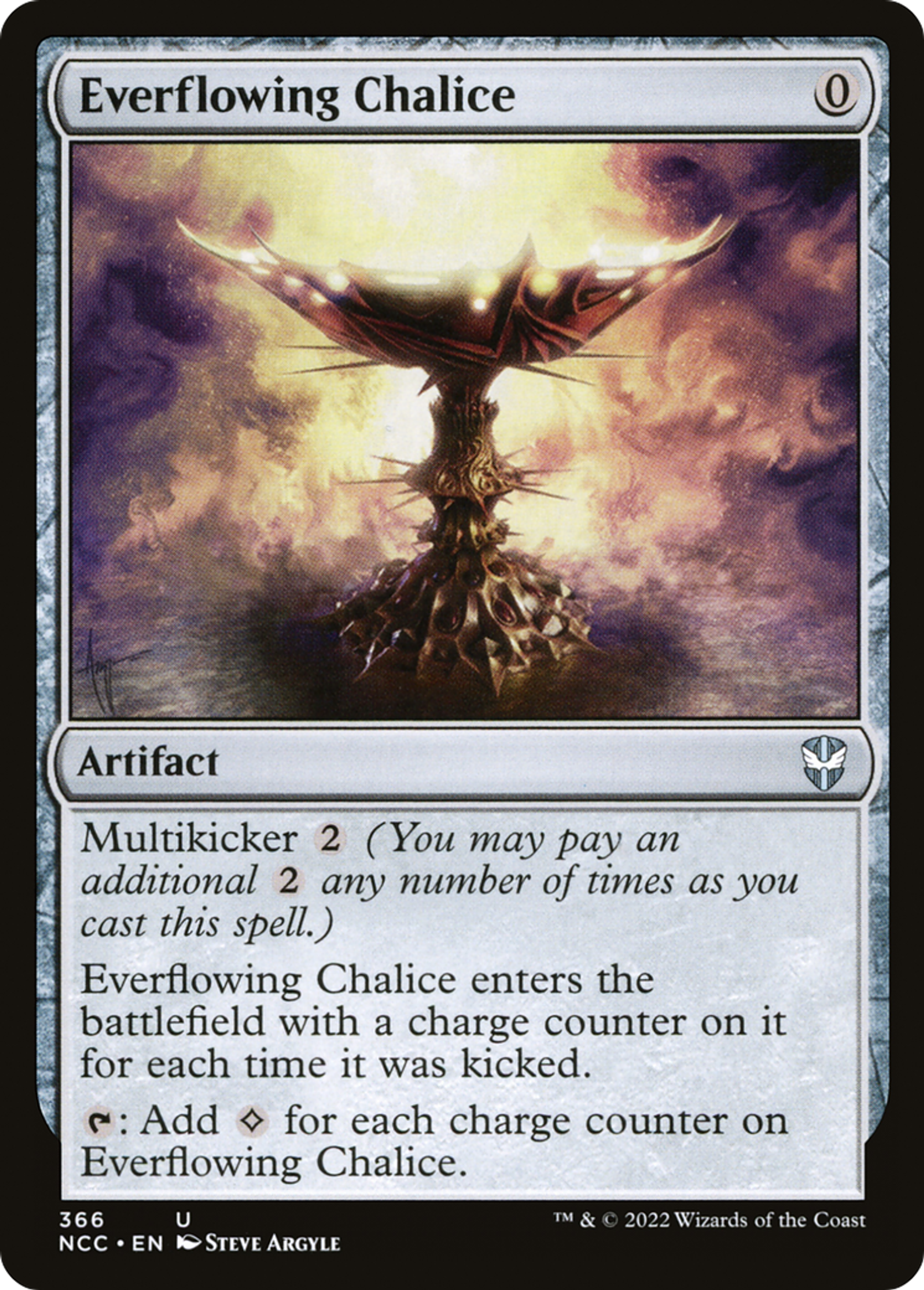 Everflowing Chalice — New Capenna Commander — Magic: The Gathering