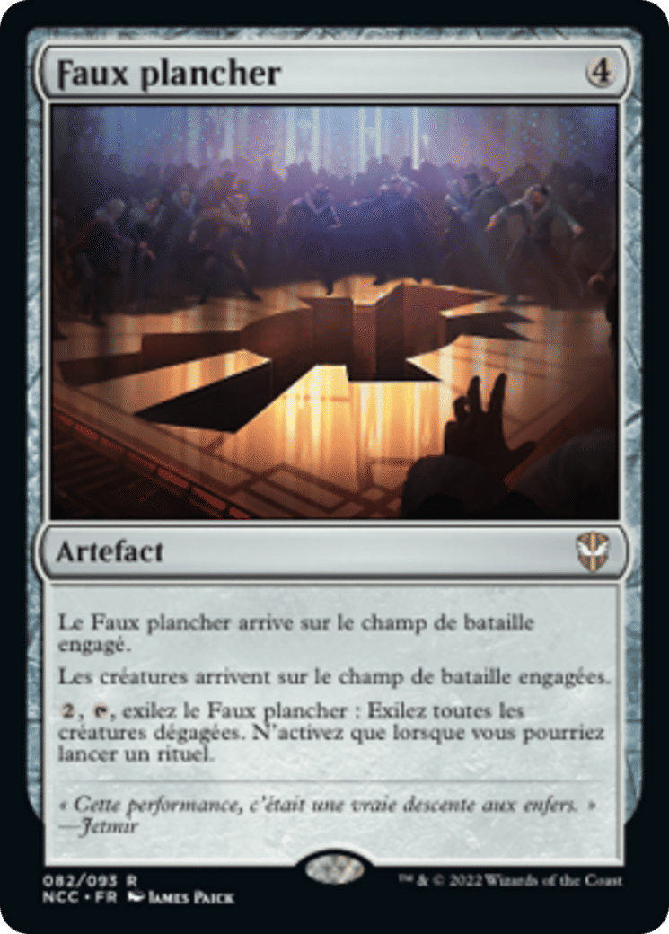 Faux plancher — New Capenna Commander — Magic: The Gathering