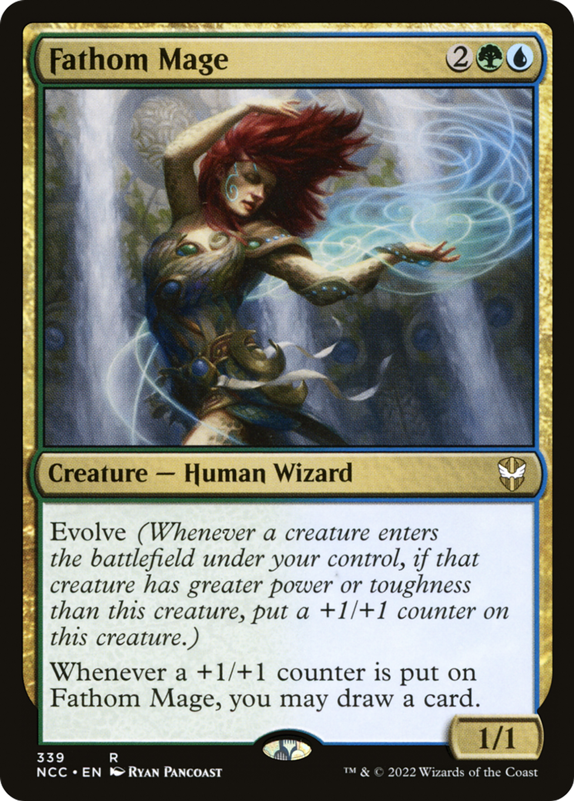 Fathom Mage — New Capenna Commander — Magic: The Gathering