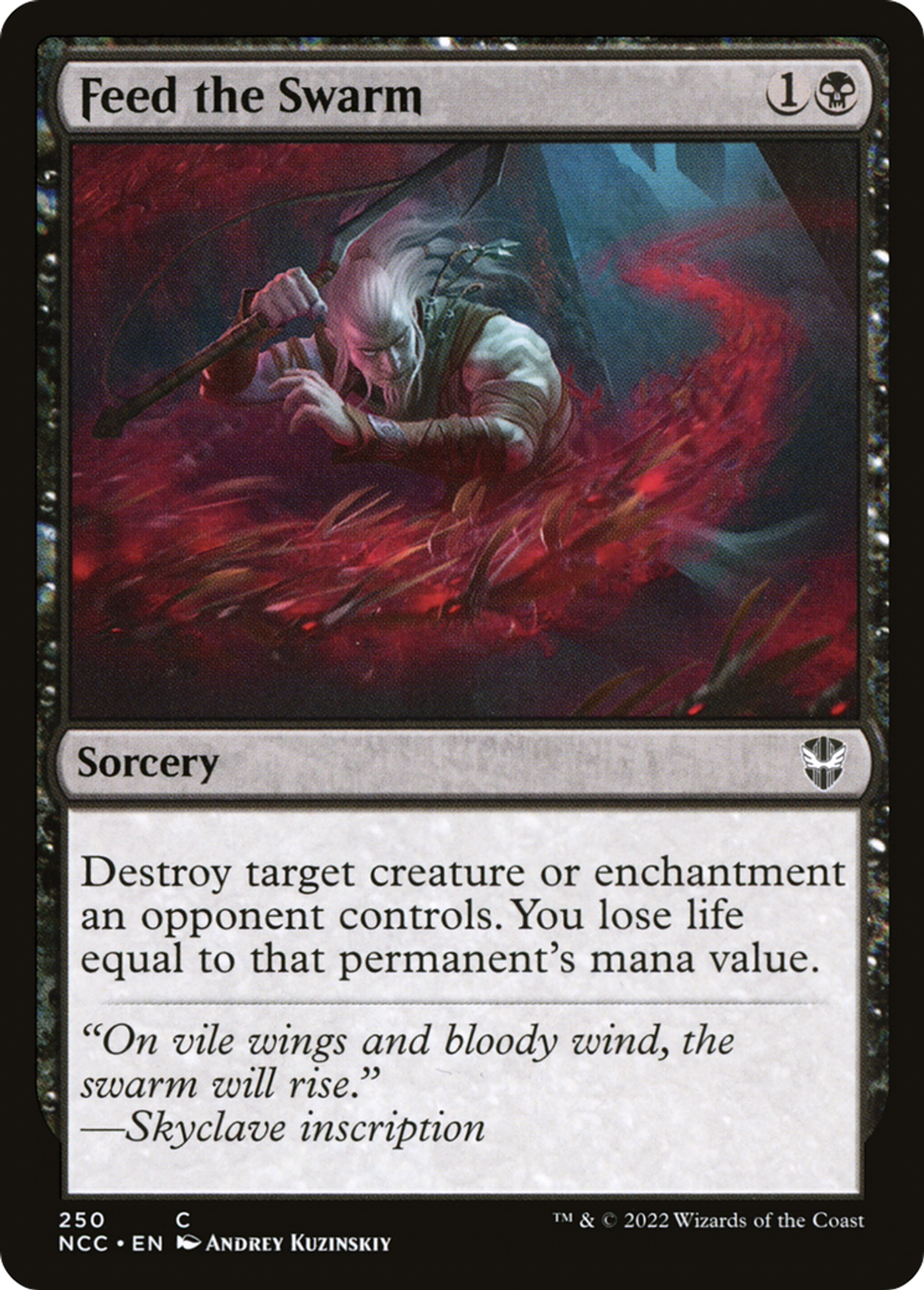 Feed the Swarm — New Capenna Commander — Magic: The Gathering