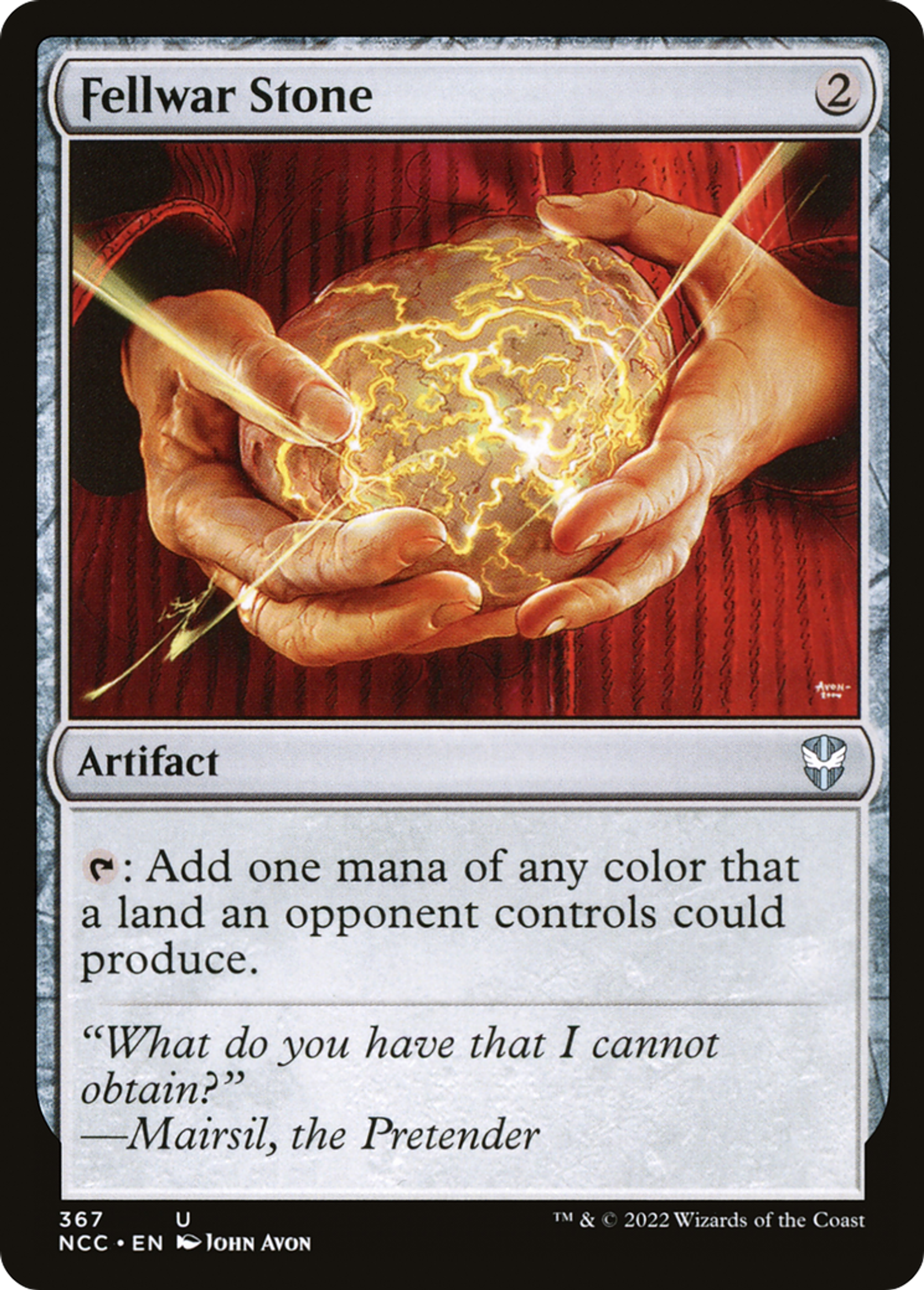 Fellwar Stone — New Capenna Commander — Magic: The Gathering