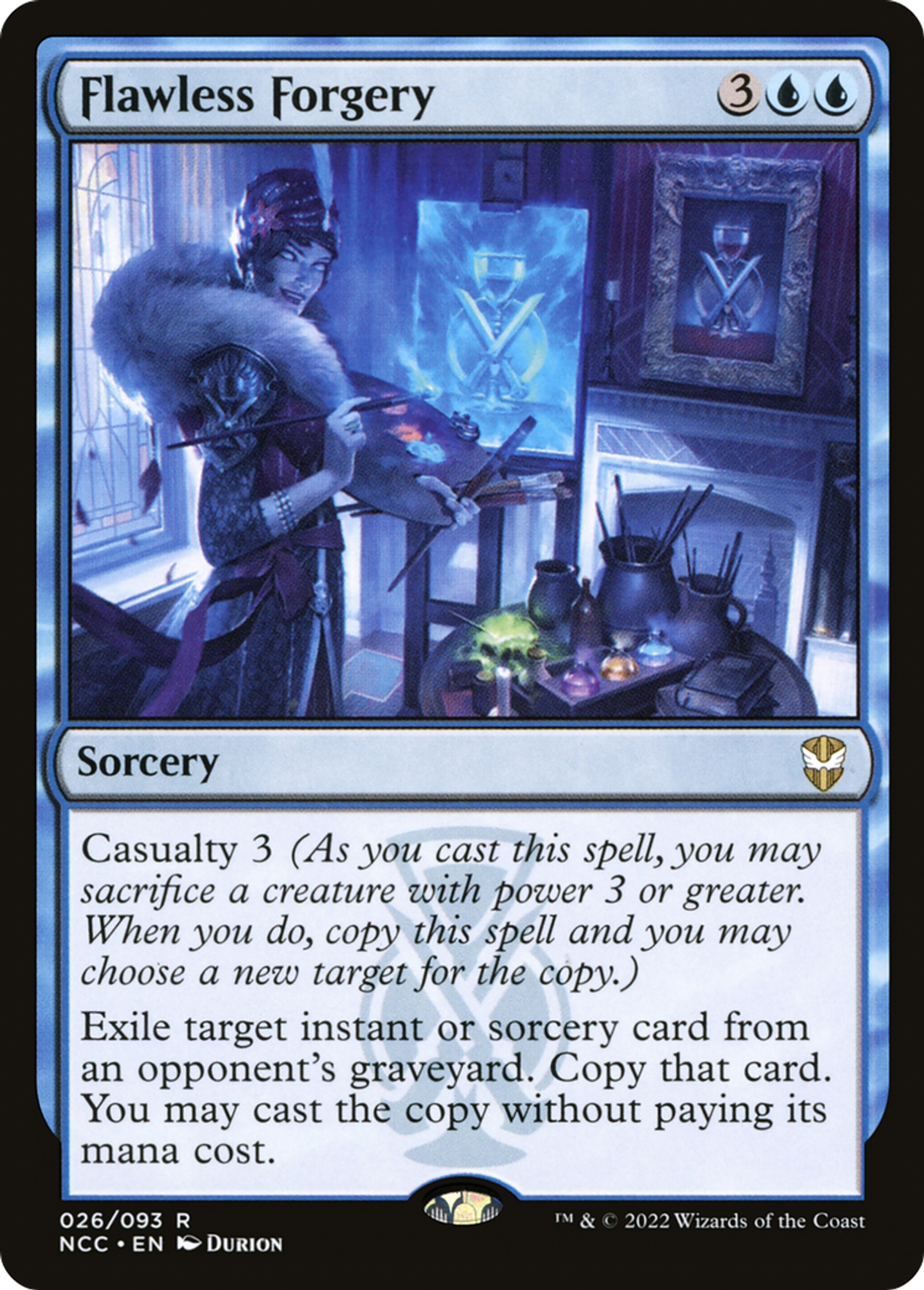 Flawless Forgery — New Capenna Commander — Magic: The Gathering