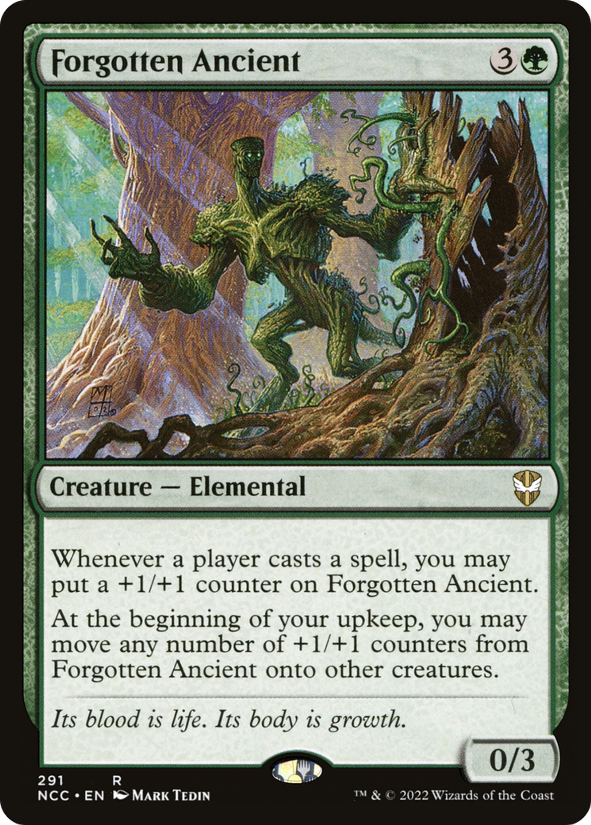 Forgotten Ancient — New Capenna Commander — Magic: The Gathering