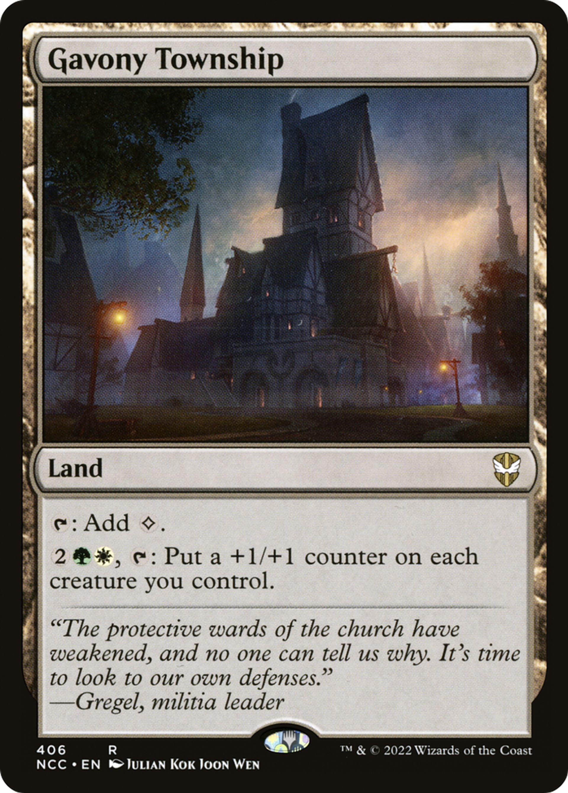 Comté de Gavonie — New Capenna Commander — Magic: The Gathering
