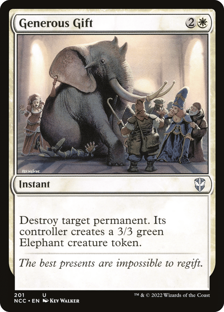 Generous Gift — New Capenna Commander — Magic: The Gathering