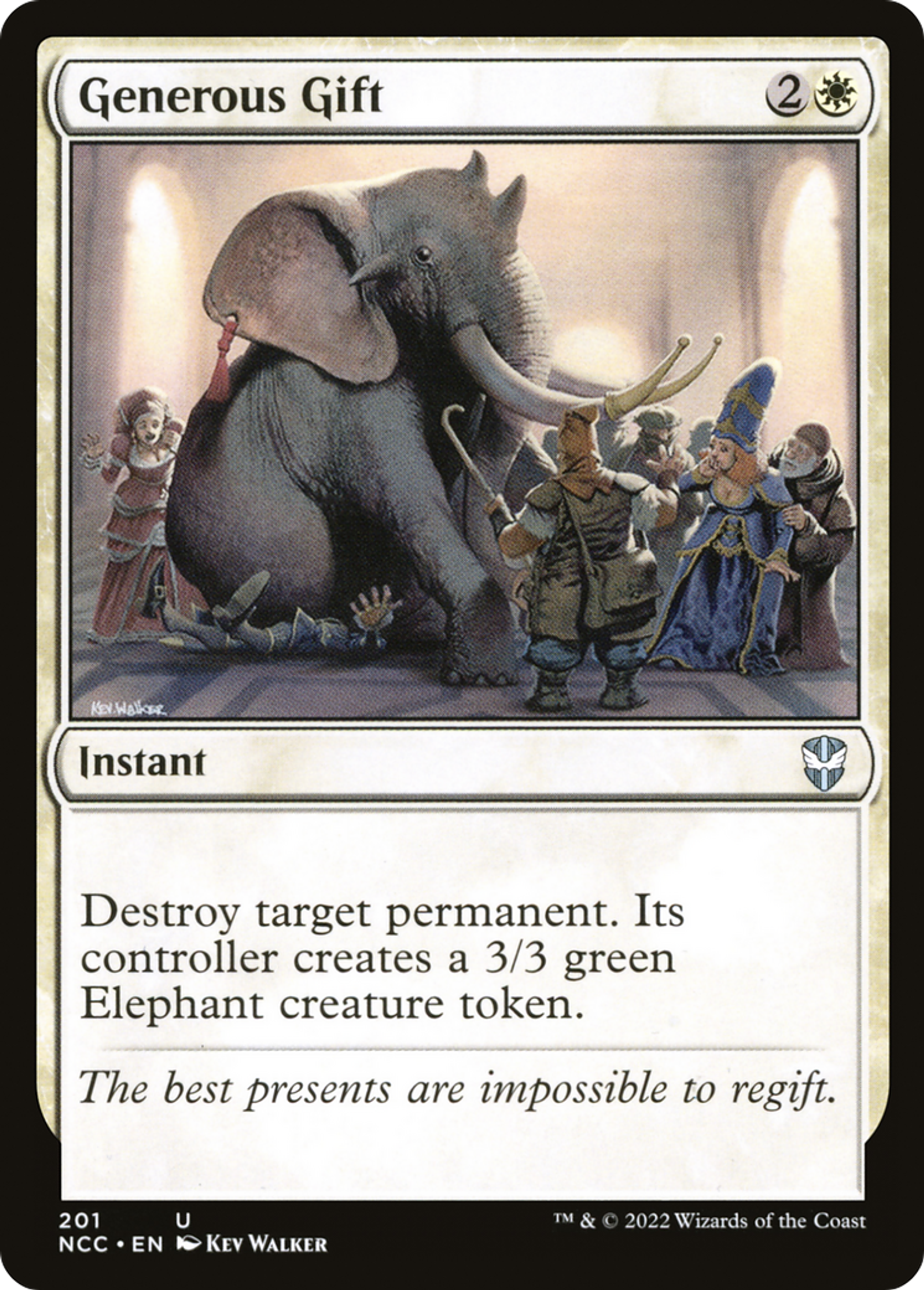 Generous Gift — New Capenna Commander — Magic: The Gathering