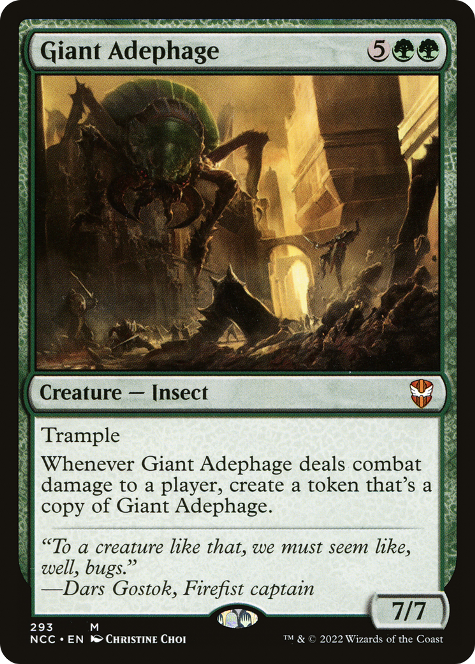 Giant Adephage — New Capenna Commander — Magic: The Gathering