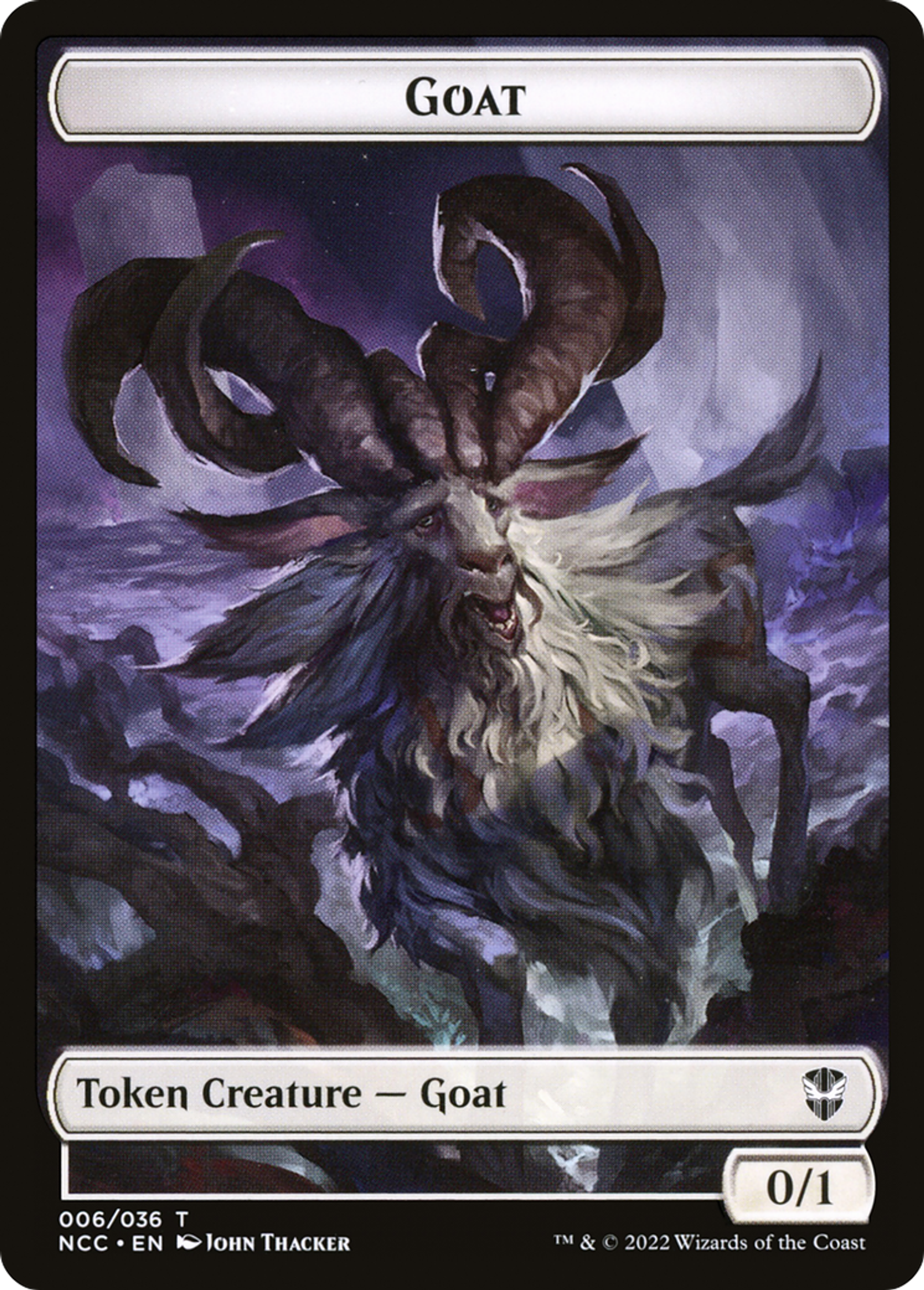 Goat — New Capenna Commander — Magic: The Gathering