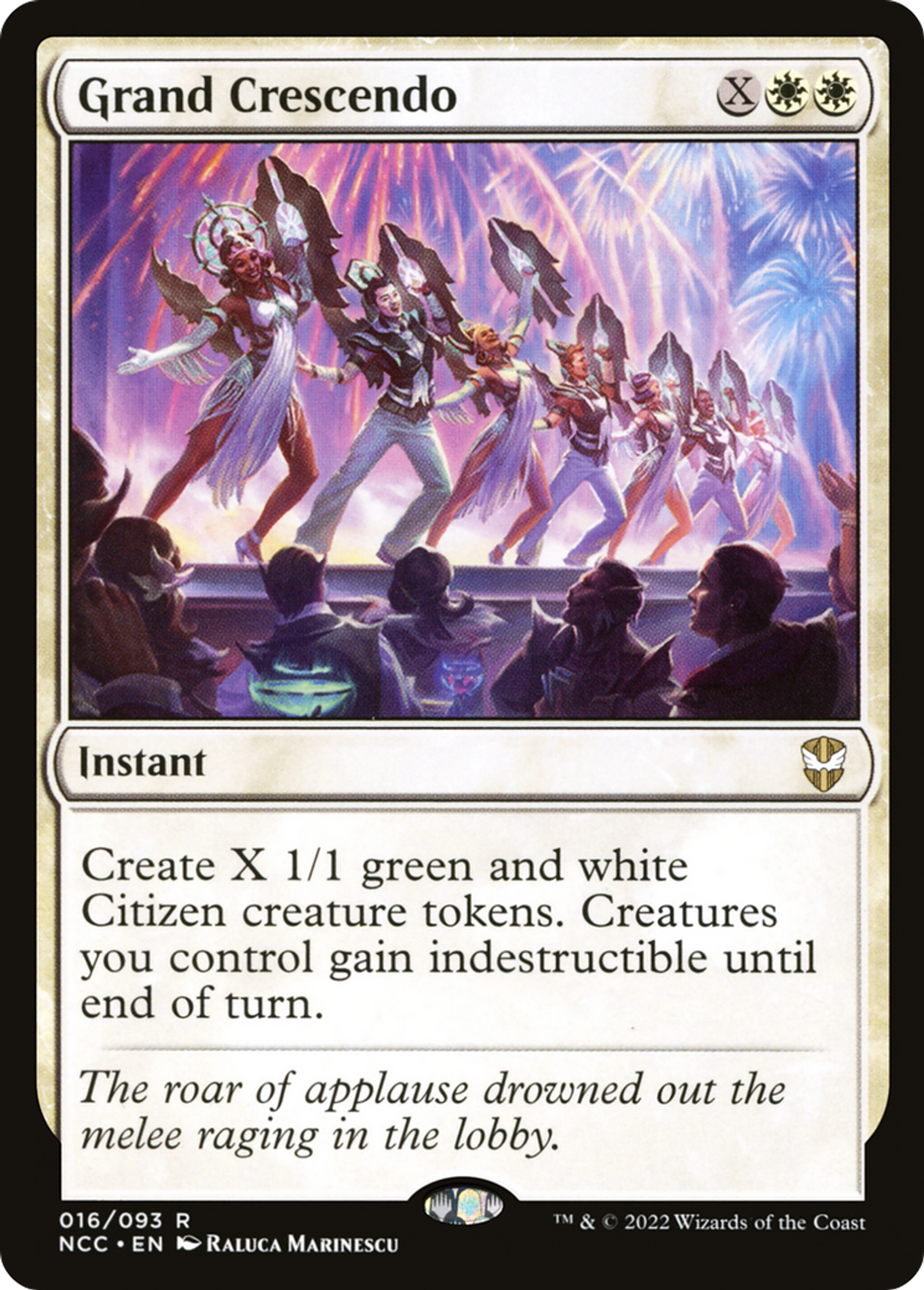 Grand Crescendo — New Capenna Commander — Magic: The Gathering
