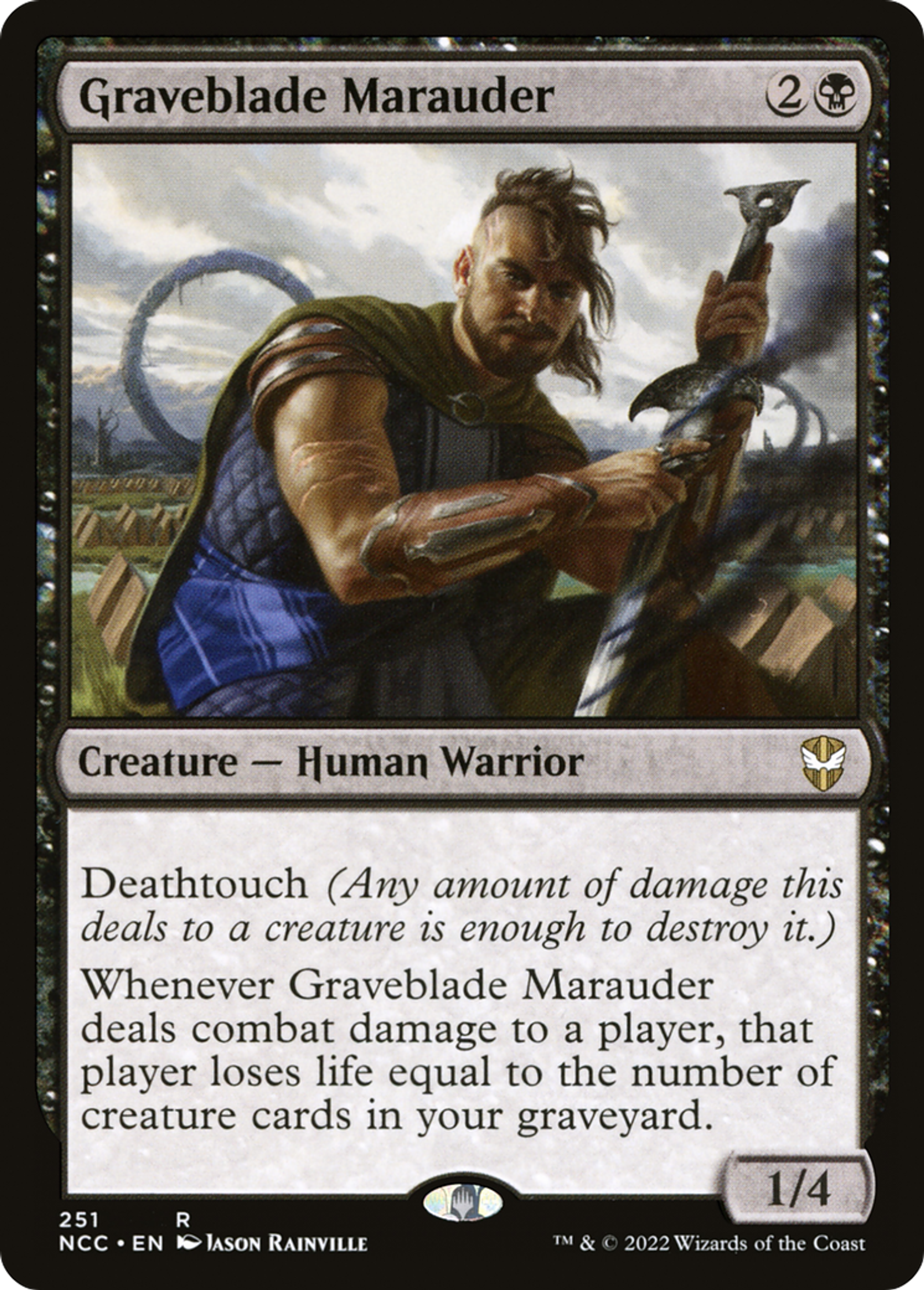 Graveblade Marauder — New Capenna Commander — Magic: The Gathering