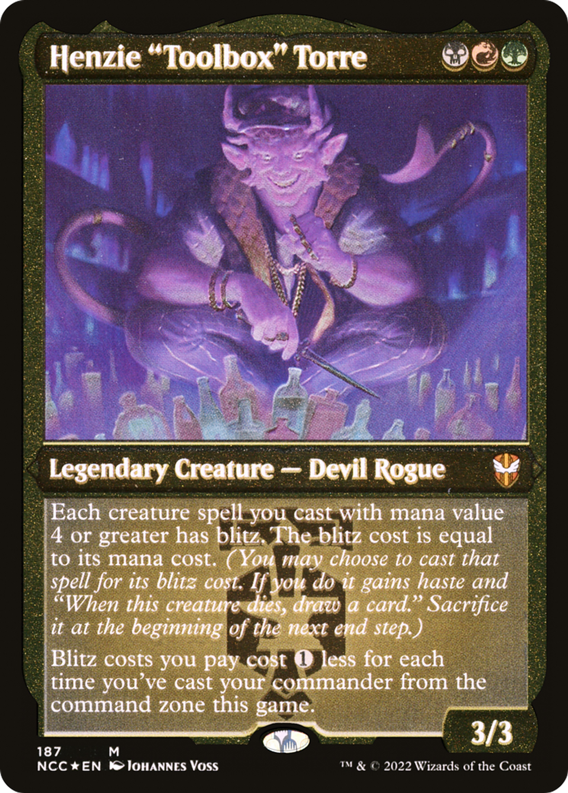 Henzie "Toolbox" Torre — New Capenna Commander — Magic: The Gathering