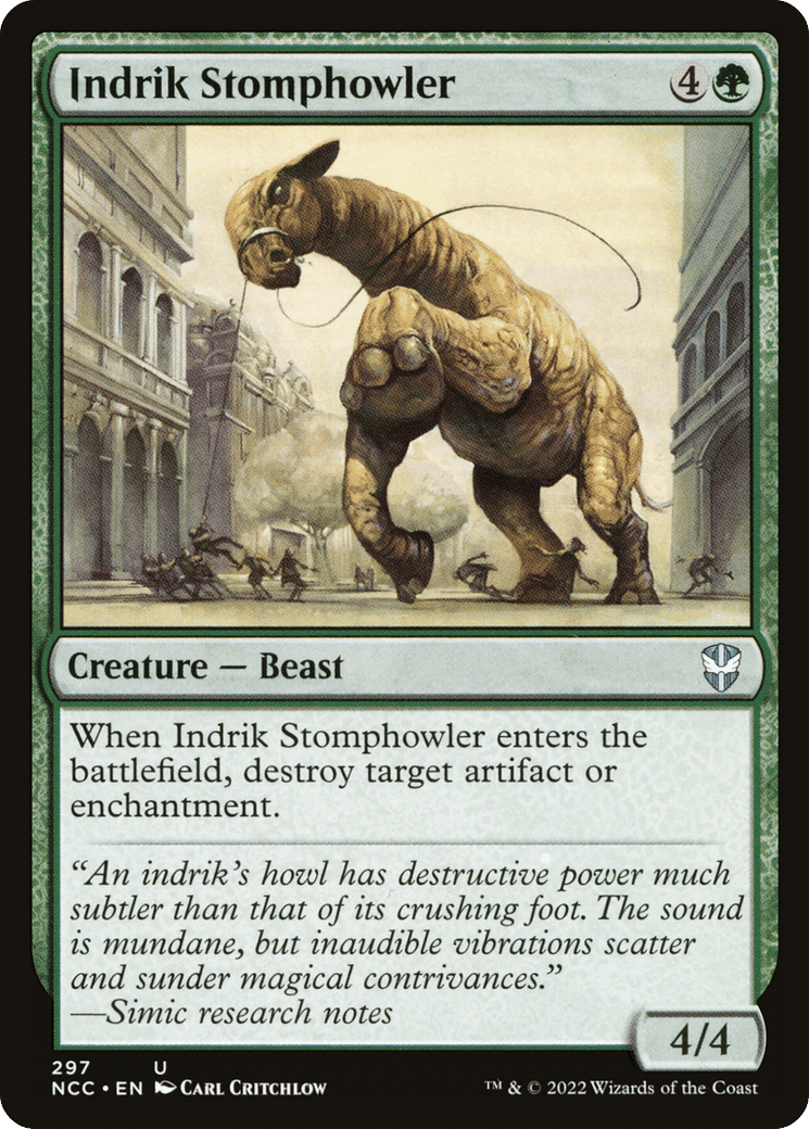 Indrik Stomphowler — New Capenna Commander — Magic: The Gathering