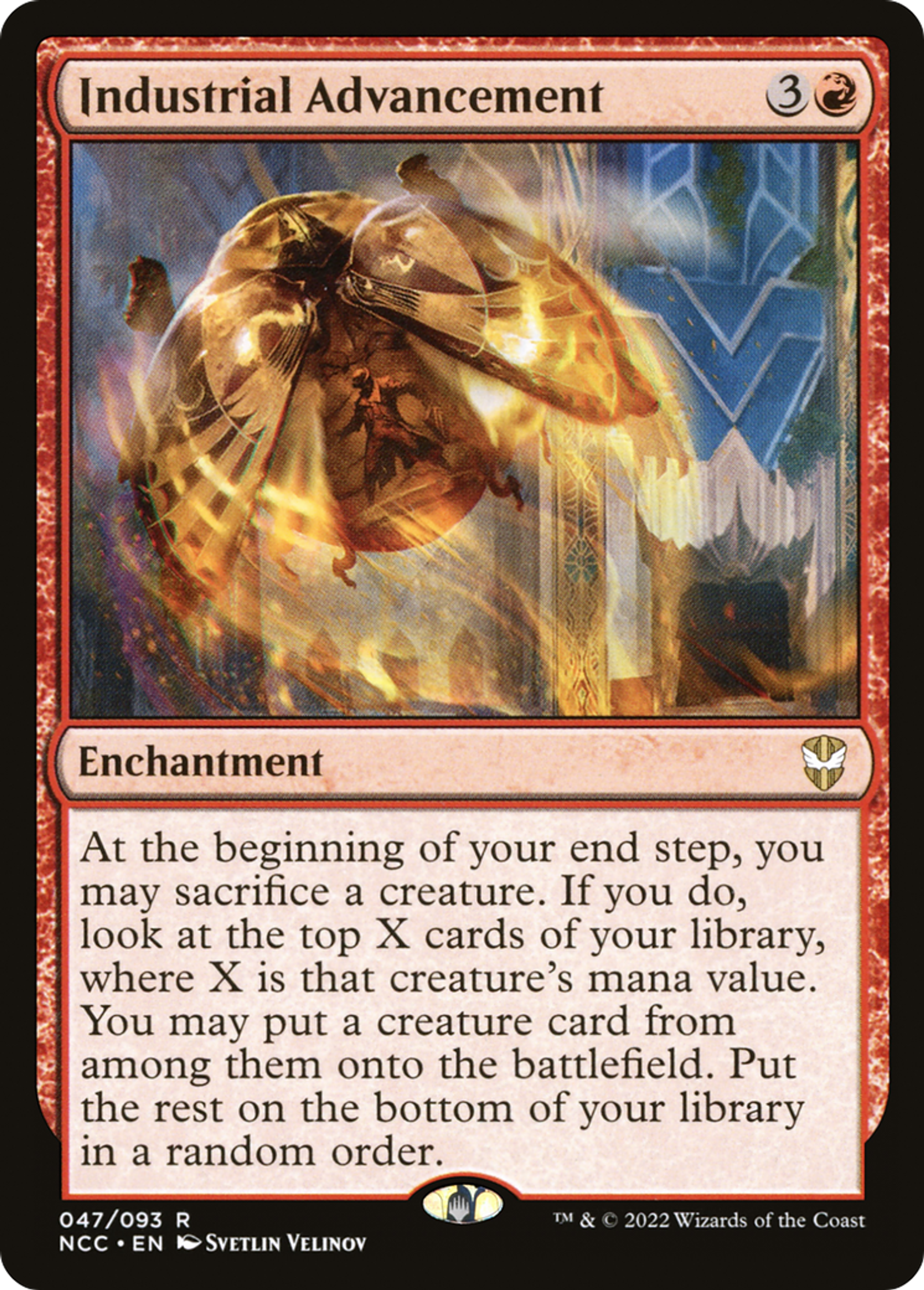 Industrial Advancement — New Capenna Commander — Magic: The Gathering