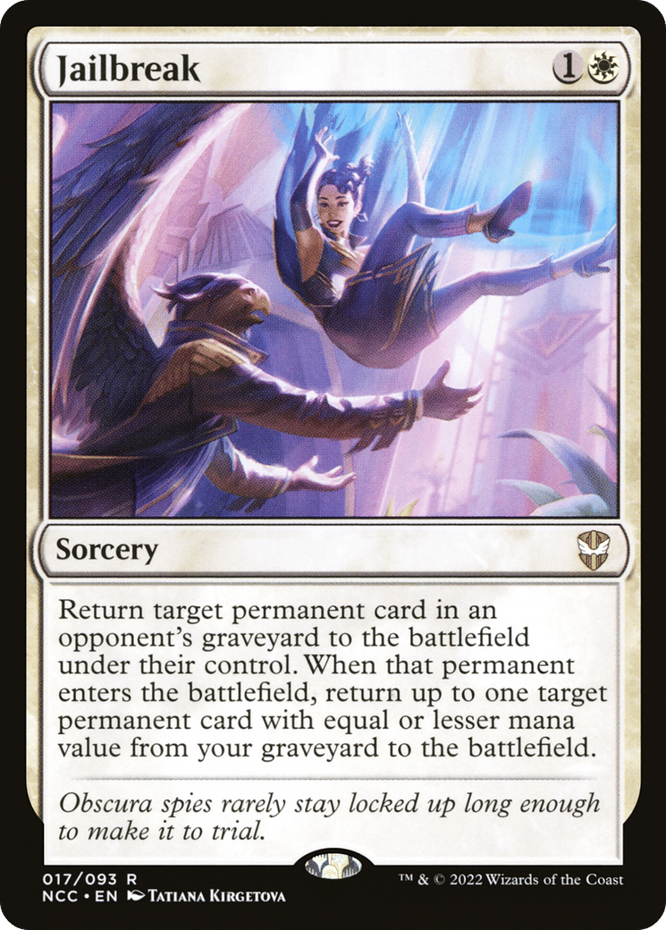 Jailbreak — New Capenna Commander — Magic: The Gathering