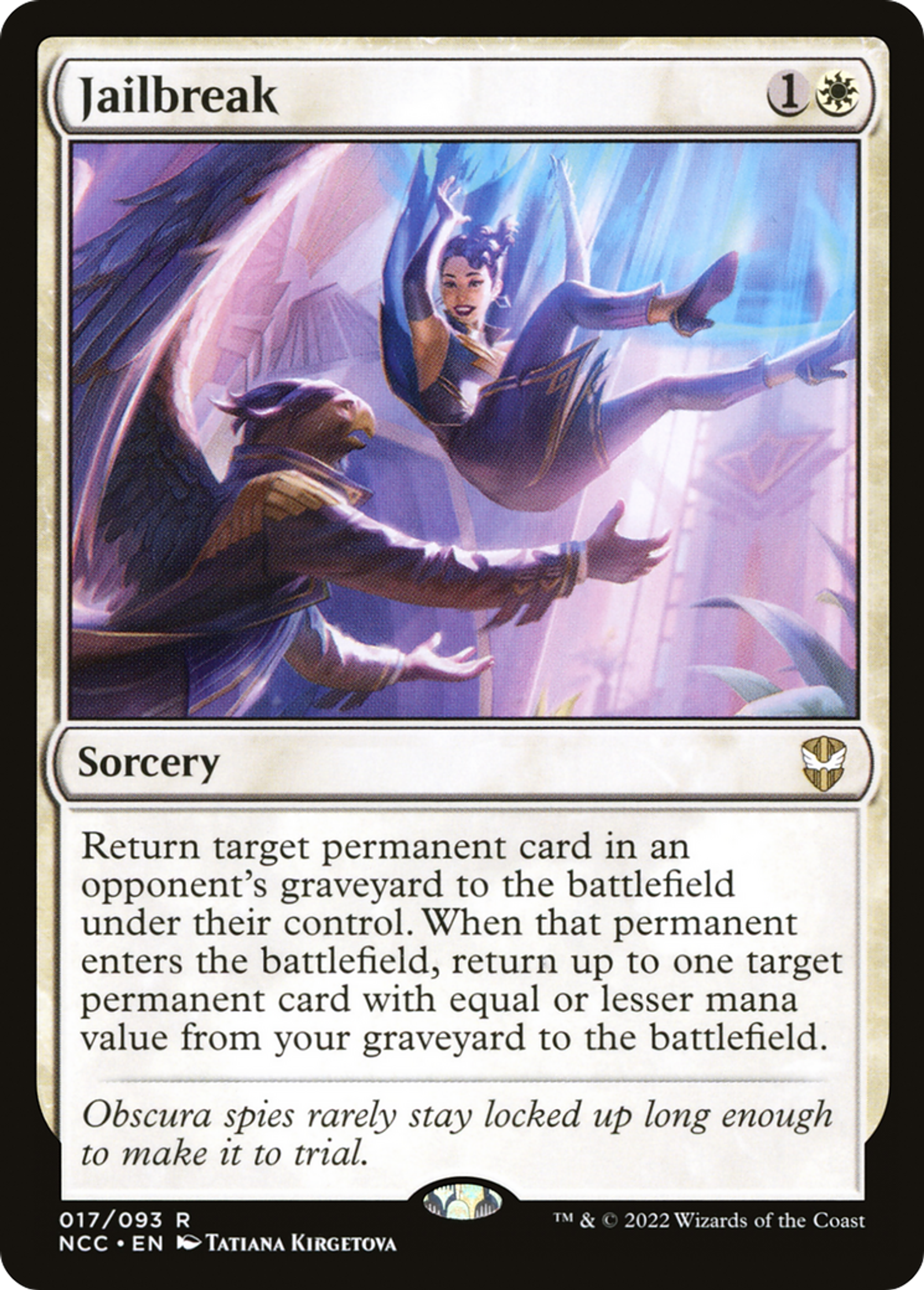 Jailbreak — New Capenna Commander — Magic: The Gathering