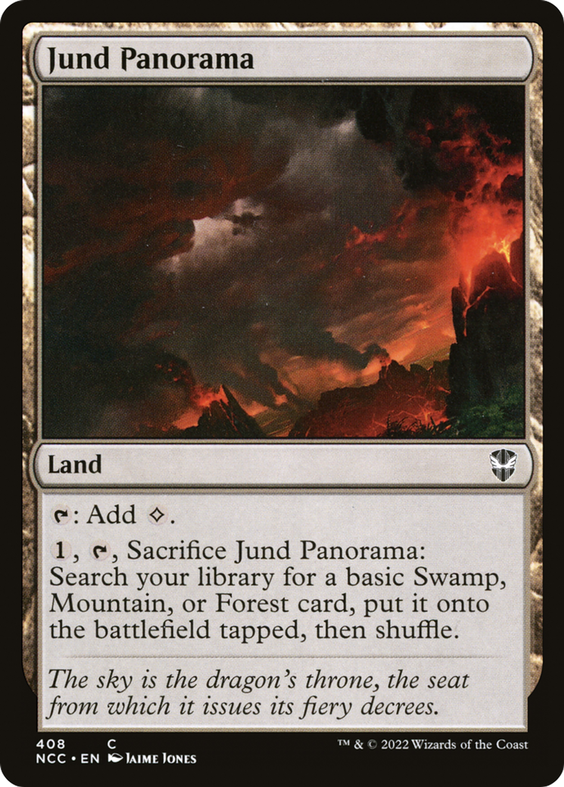 Jund Panorama — New Capenna Commander — Magic: The Gathering