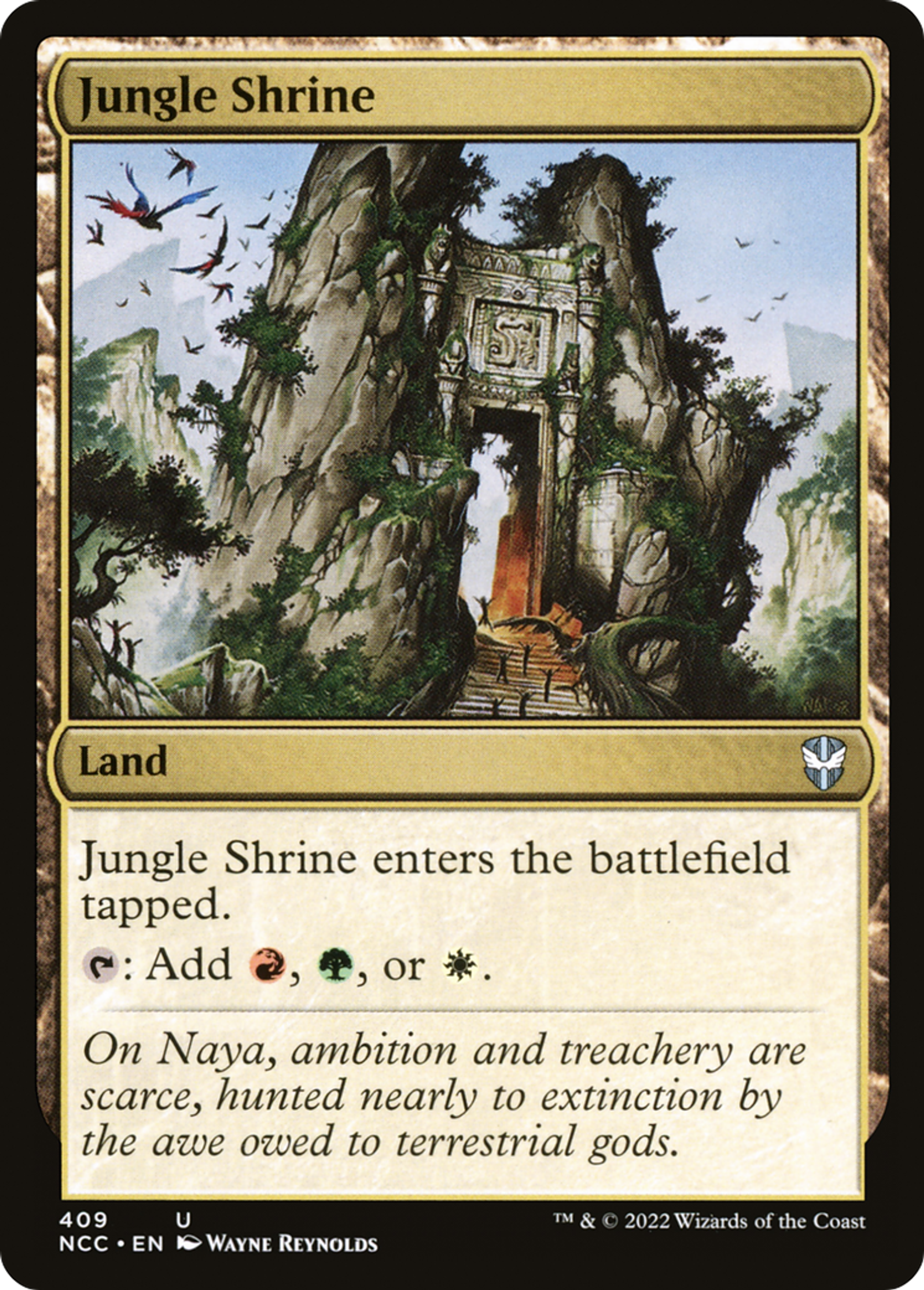 Jungle Shrine — New Capenna Commander — Magic: The Gathering