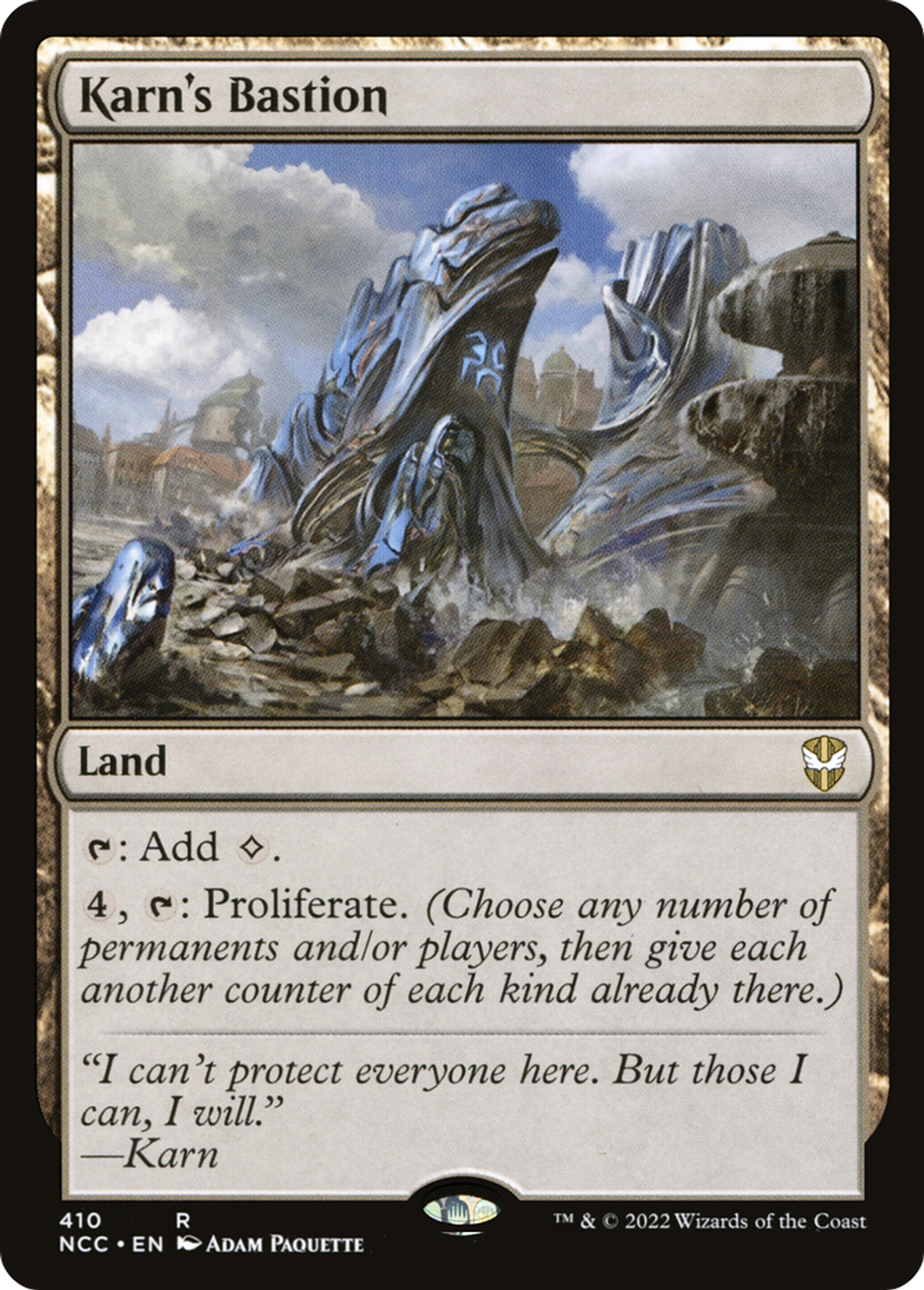 Karn's Bastion — New Capenna Commander — Magic: The Gathering