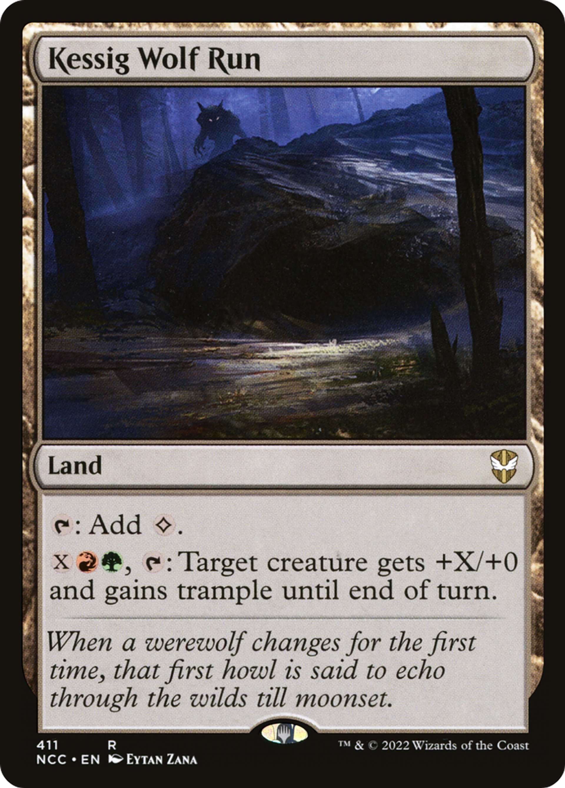 Garenne au Loup de Kessig — New Capenna Commander — Magic: The Gathering