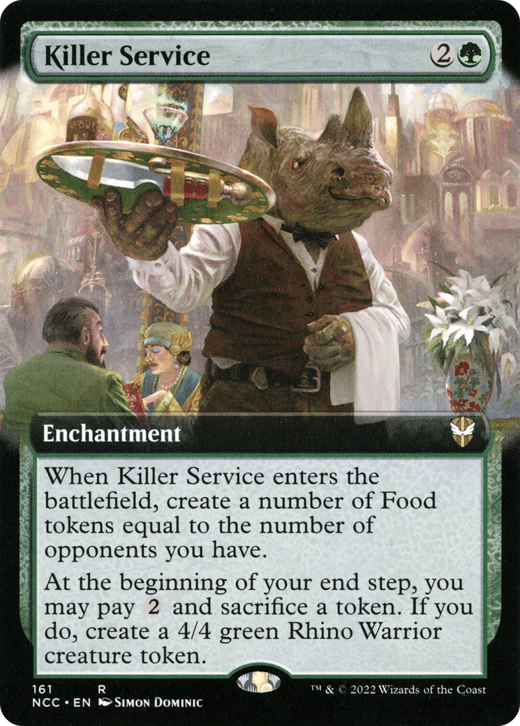 Killer Service — New Capenna Commander — Magic: The Gathering