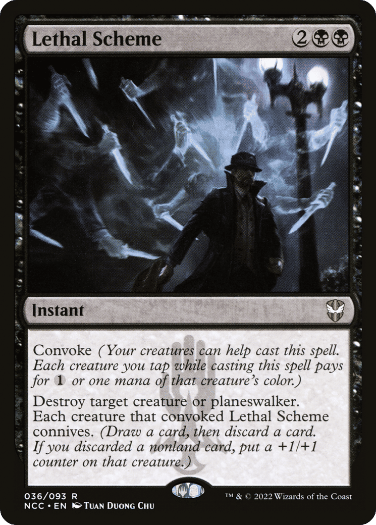 Lethal Scheme — New Capenna Commander — Magic: The Gathering