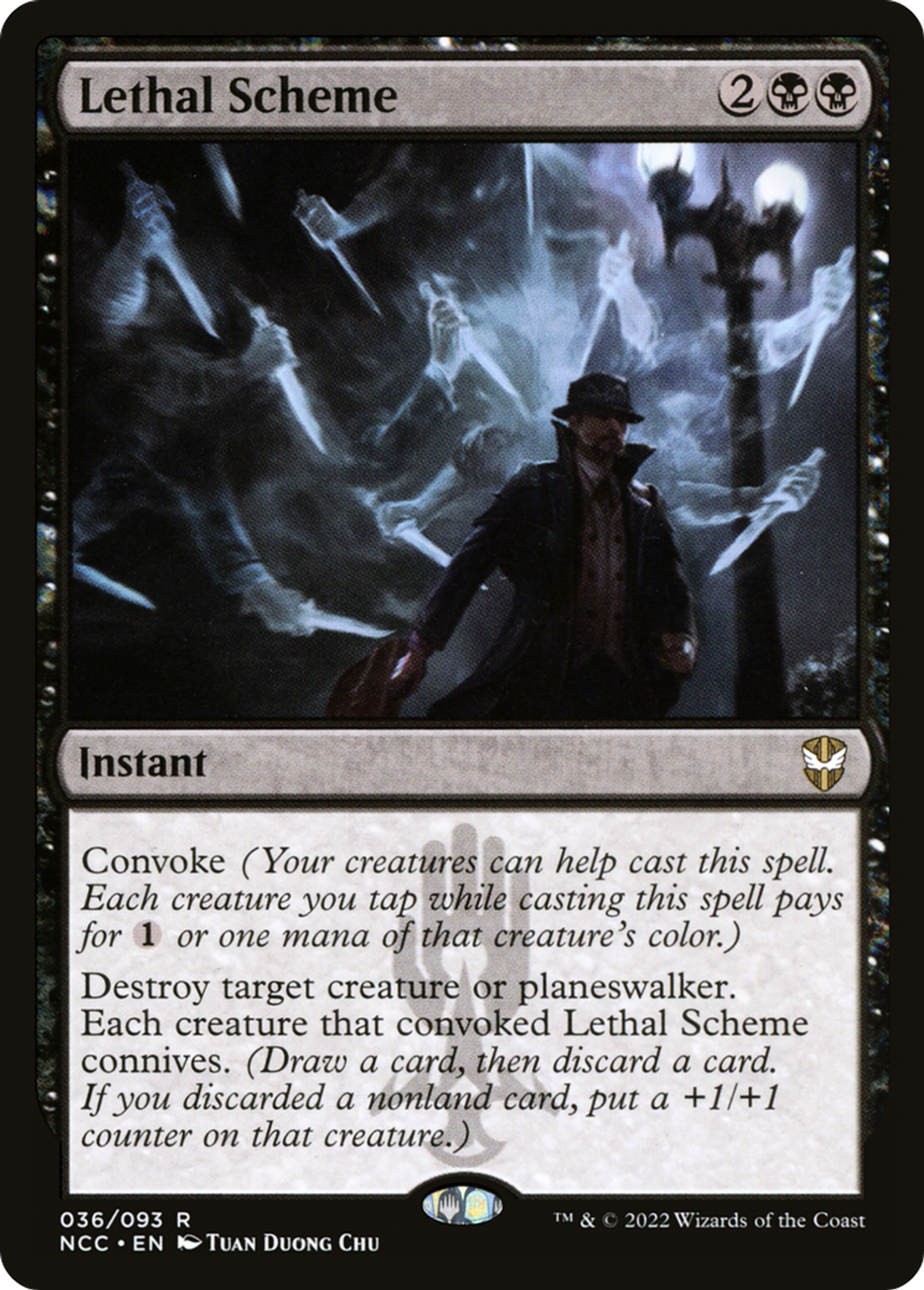 Lethal Scheme — New Capenna Commander — Magic: The Gathering