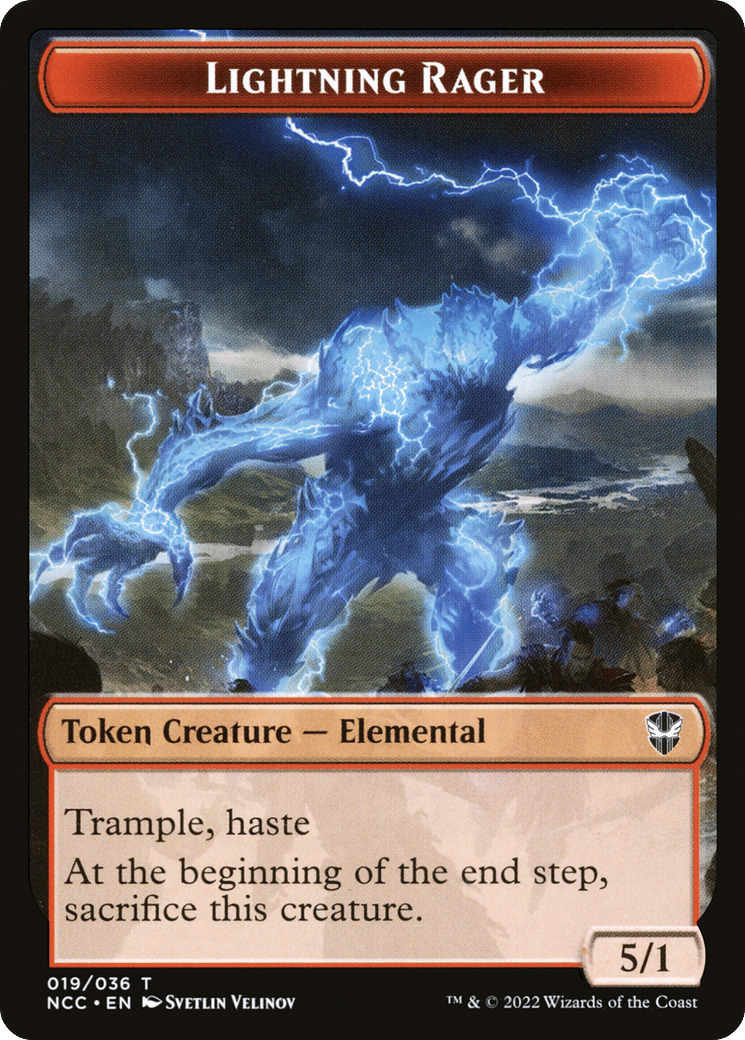 Lightning Rager — New Capenna Commander — Magic: The Gathering