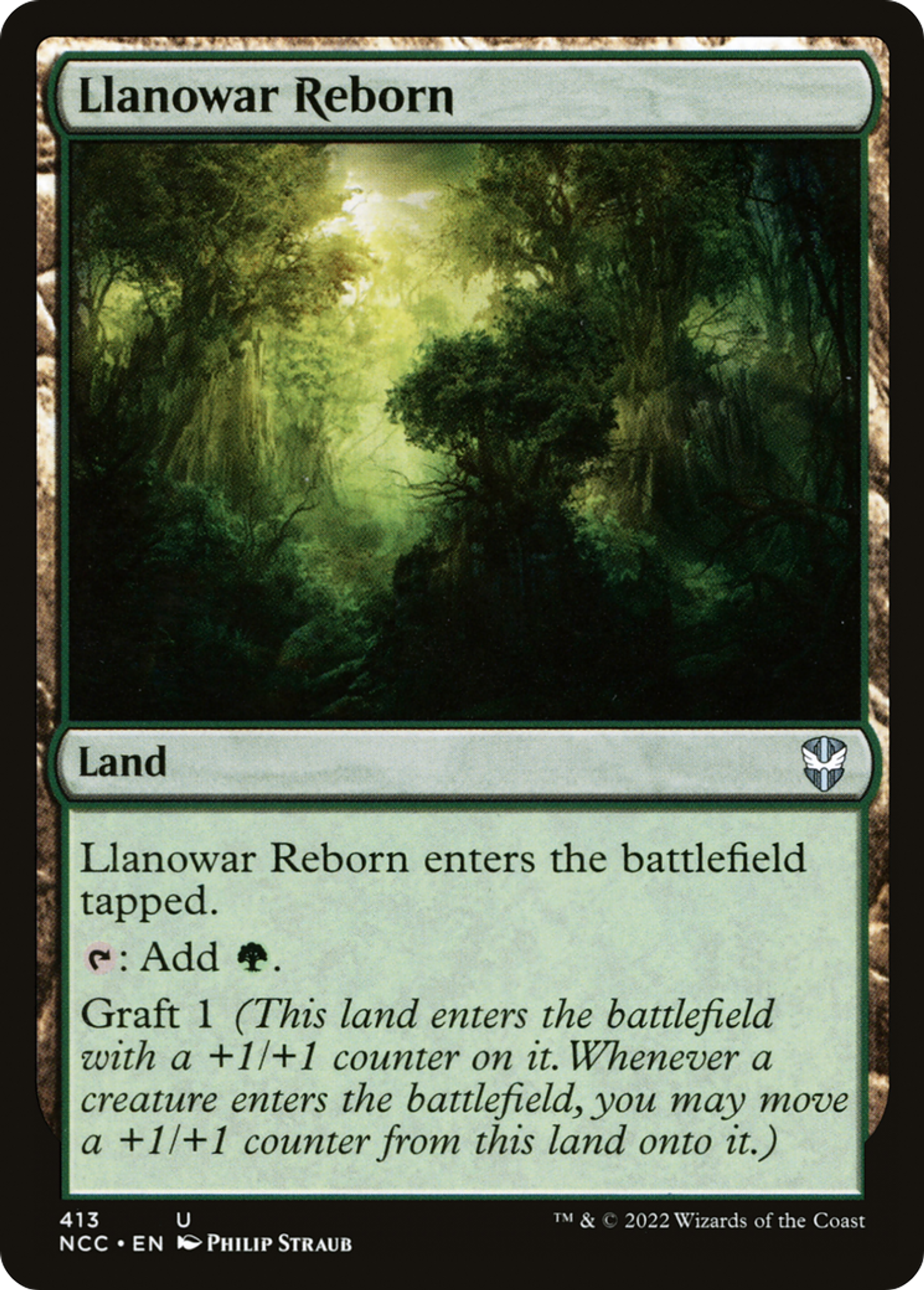 Llanowar Reborn — New Capenna Commander — Magic: The Gathering