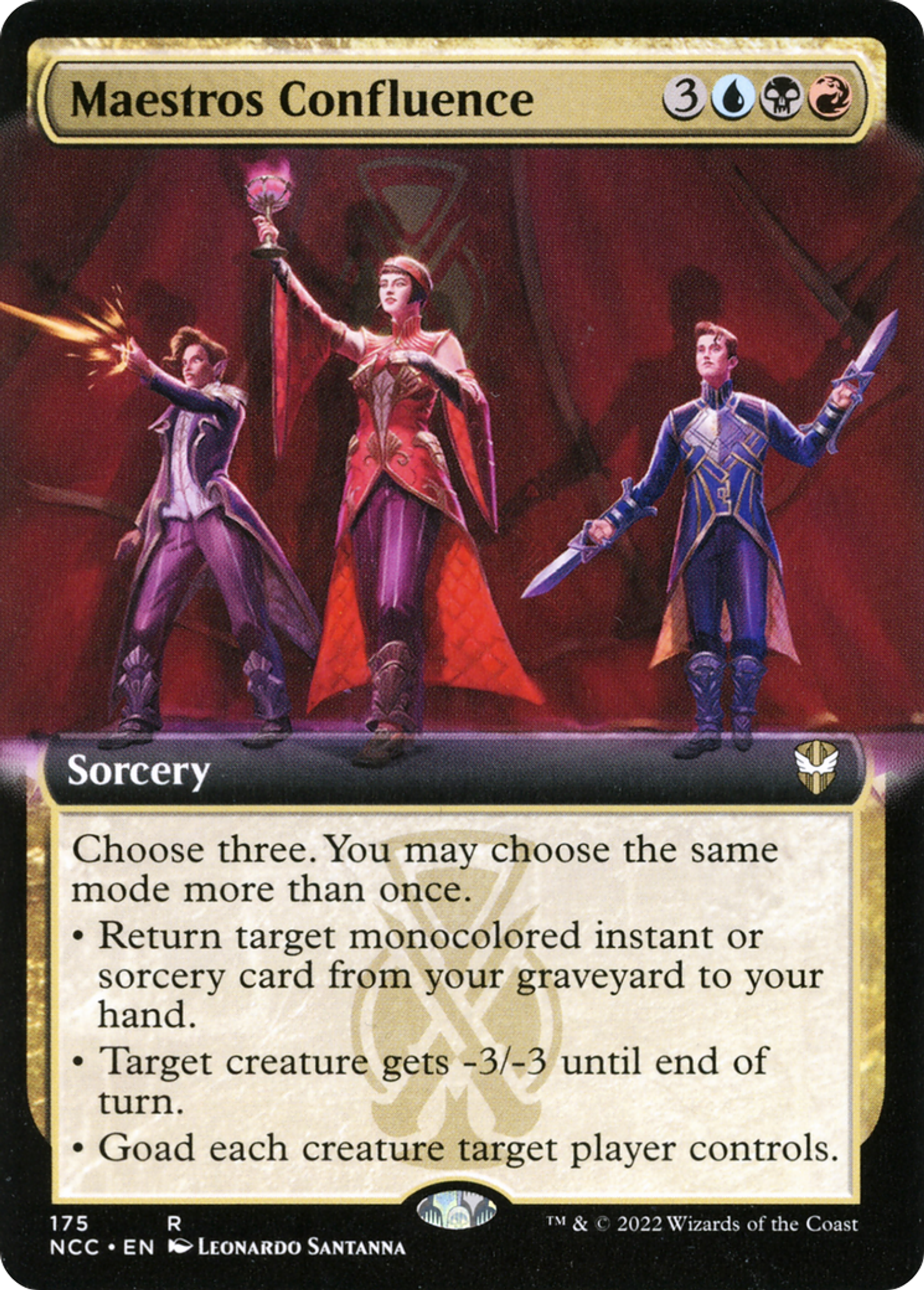 Maestros Confluence — New Capenna Commander — Magic: The Gathering