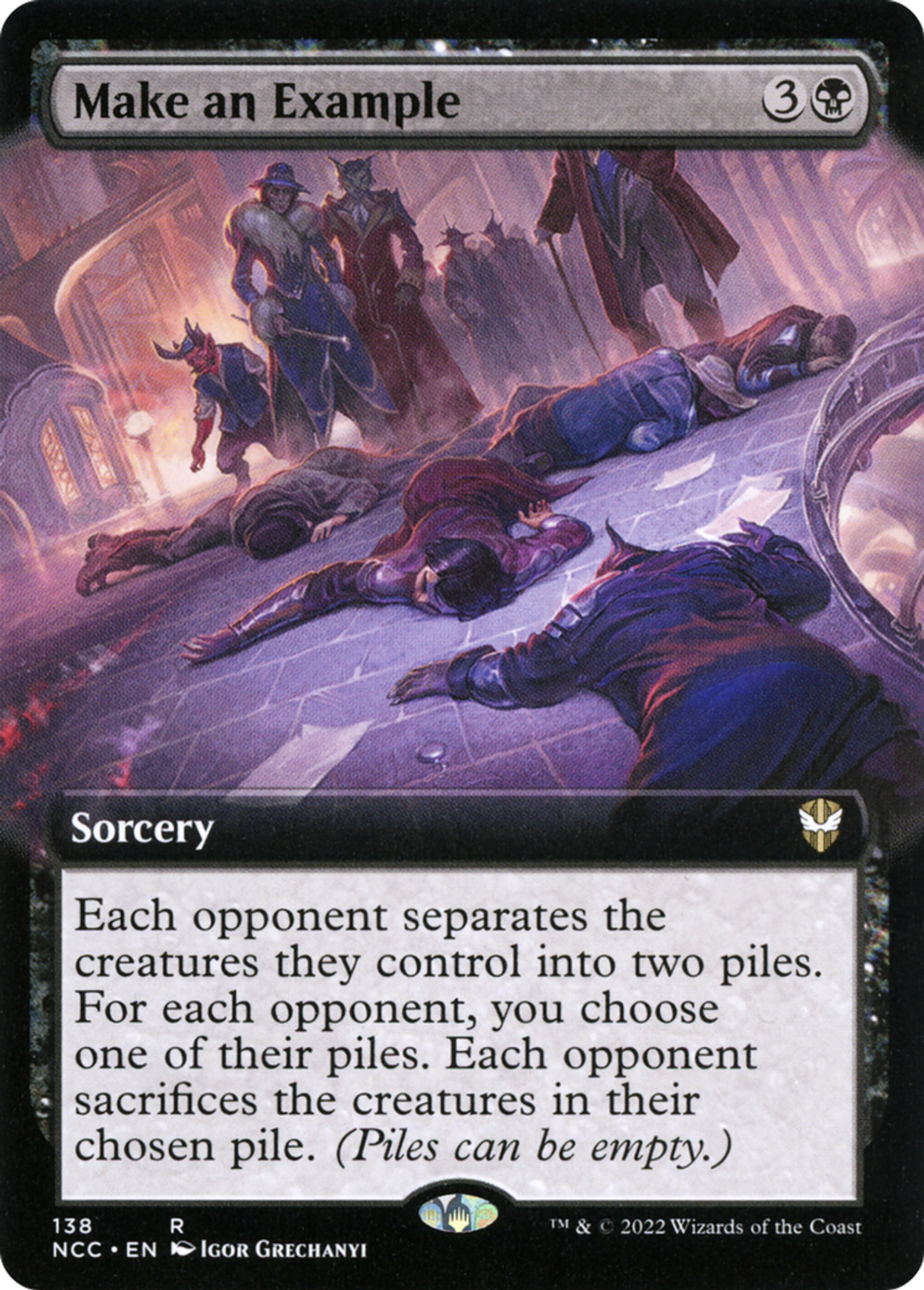 Make an Example — New Capenna Commander — Magic: The Gathering