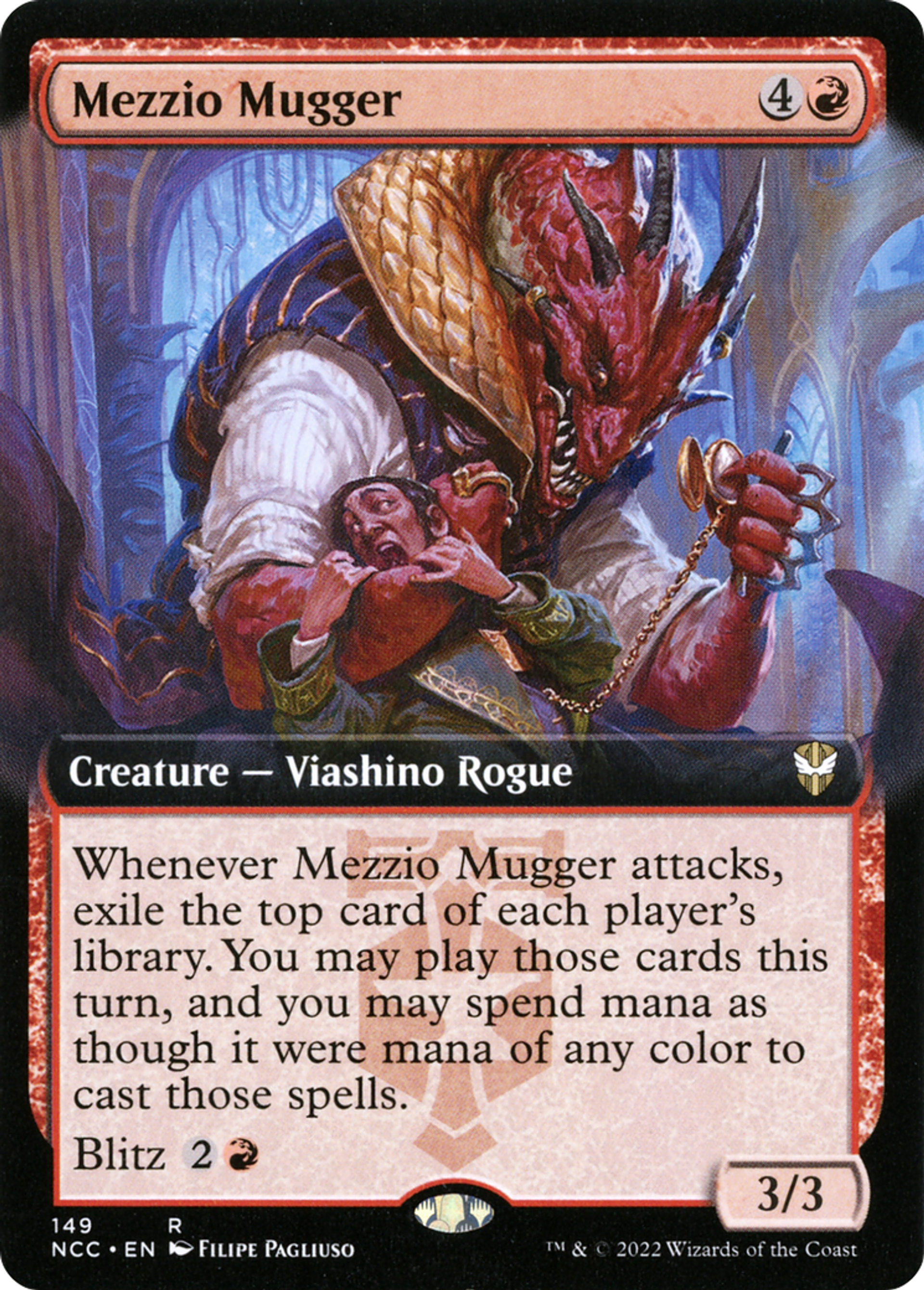 Mezzio Mugger — New Capenna Commander — Magic: The Gathering