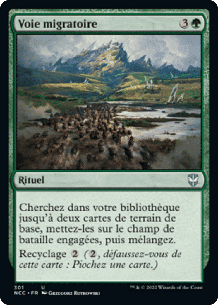 Voie migratoire — New Capenna Commander — Magic: The Gathering