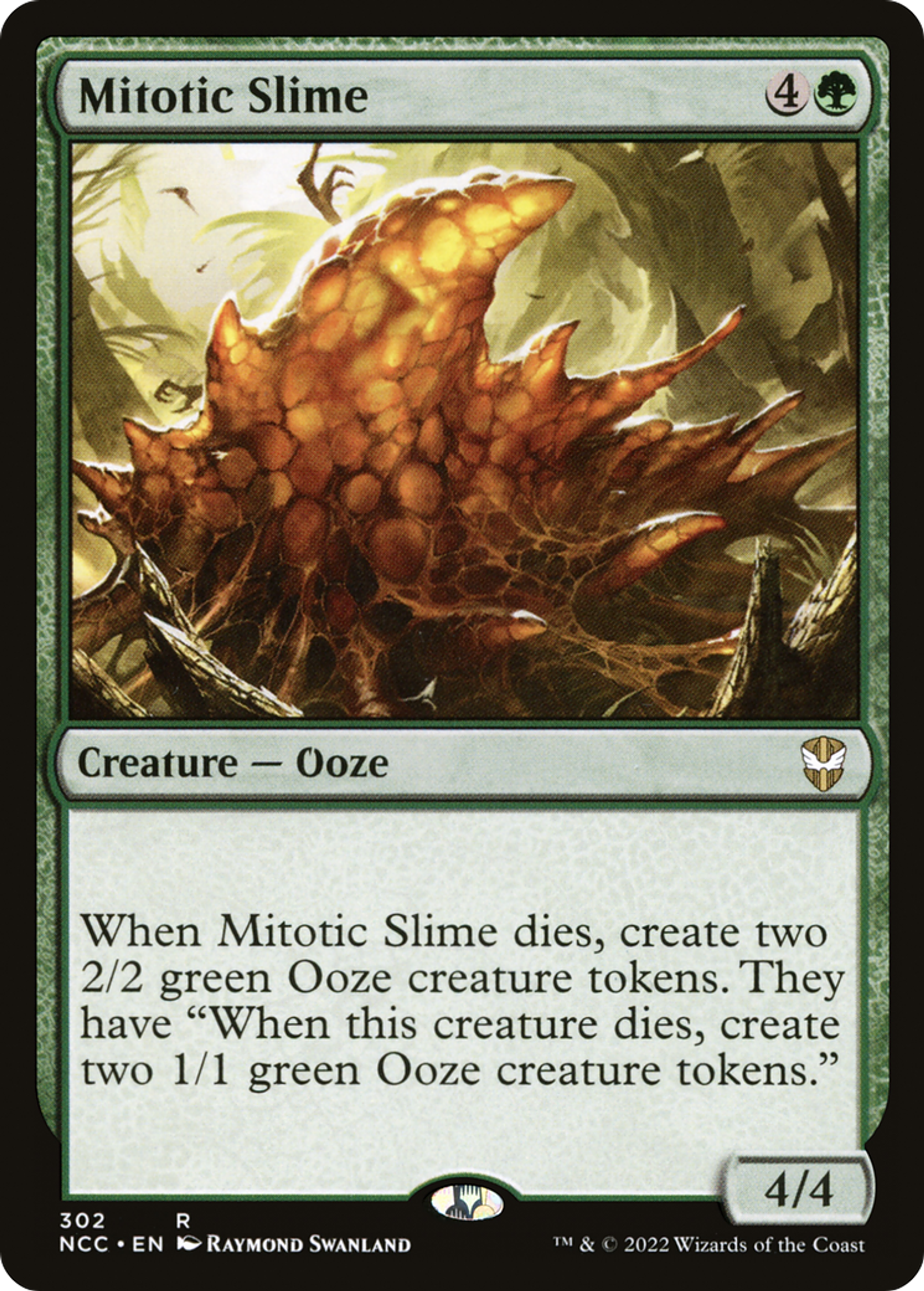 Mitotic Slime — New Capenna Commander — Magic: The Gathering