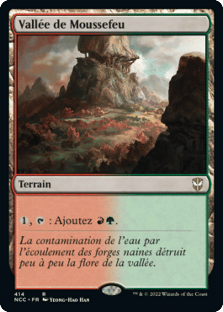 Vallée de Moussefeu — New Capenna Commander — Magic: The Gathering