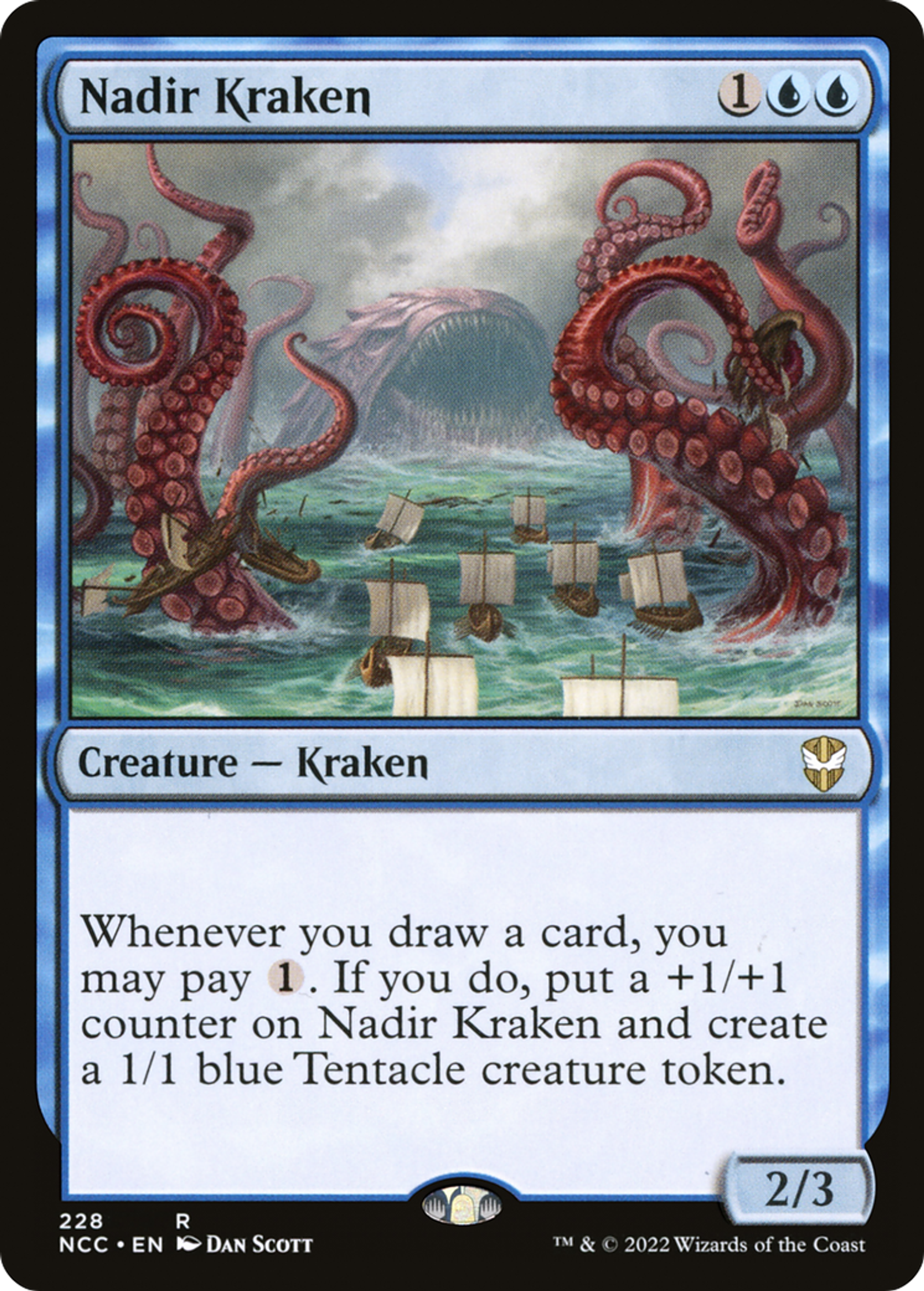 Nadir Kraken — New Capenna Commander — Magic: The Gathering