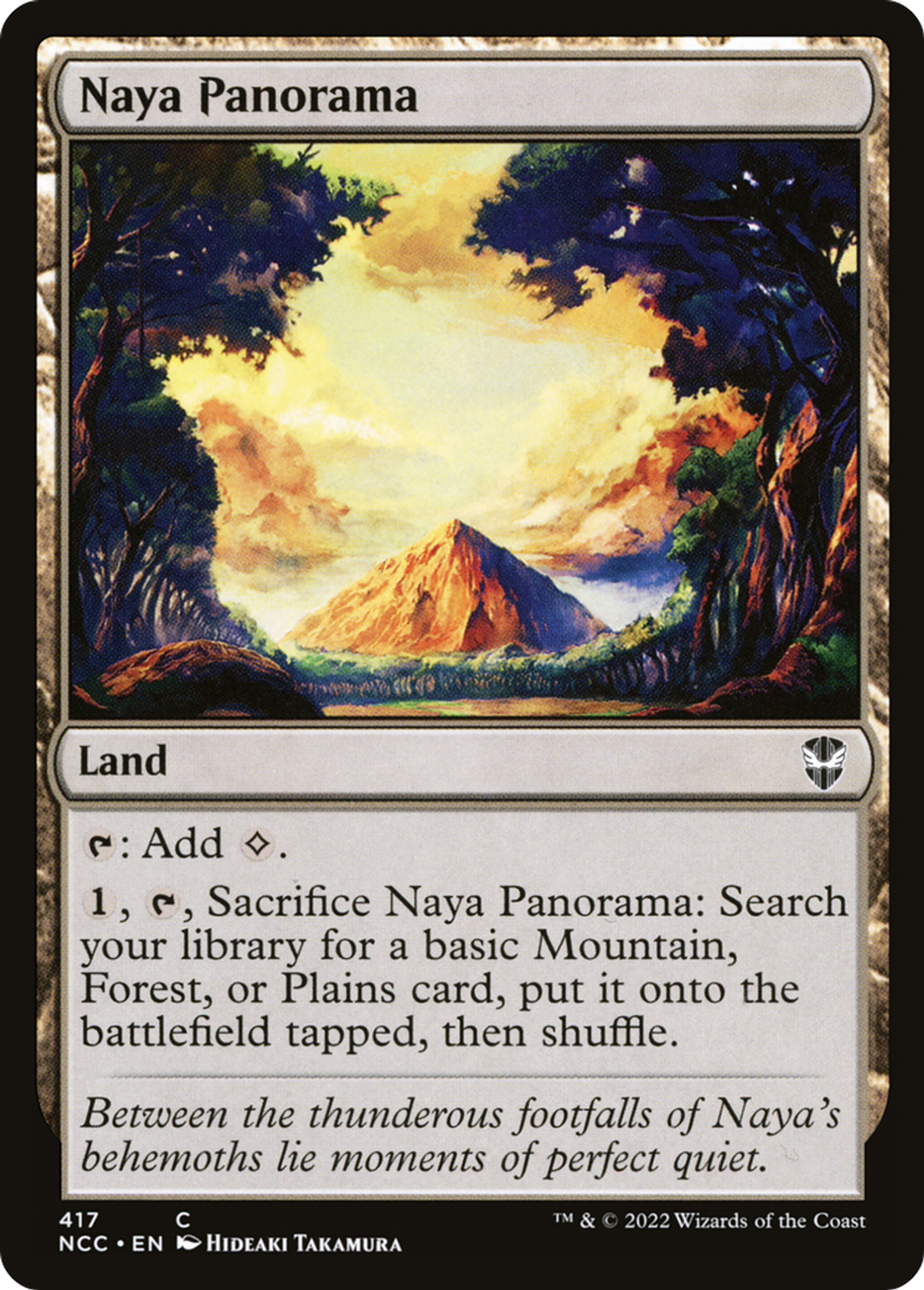 Naya Panorama — New Capenna Commander — Magic: The Gathering